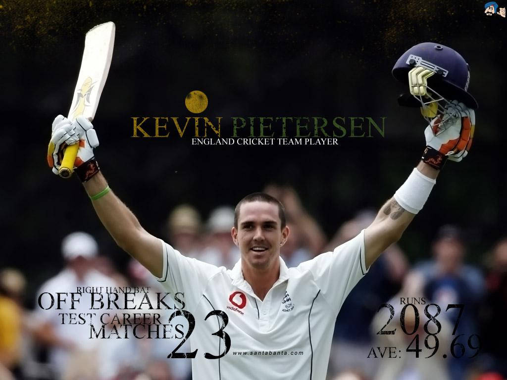 England Cricket Kevin Pietersen Background