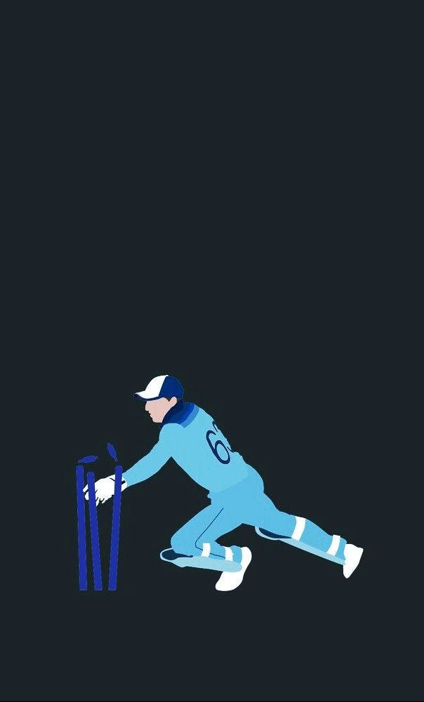 England Cricket Vector Art Background