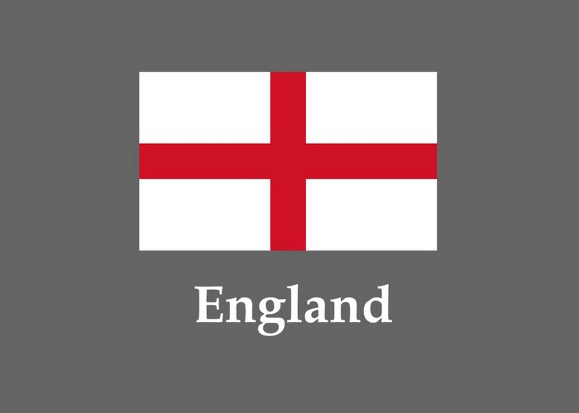 England Flag Emblem Background