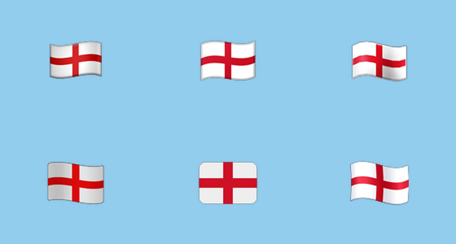 England Flag Emojis Background
