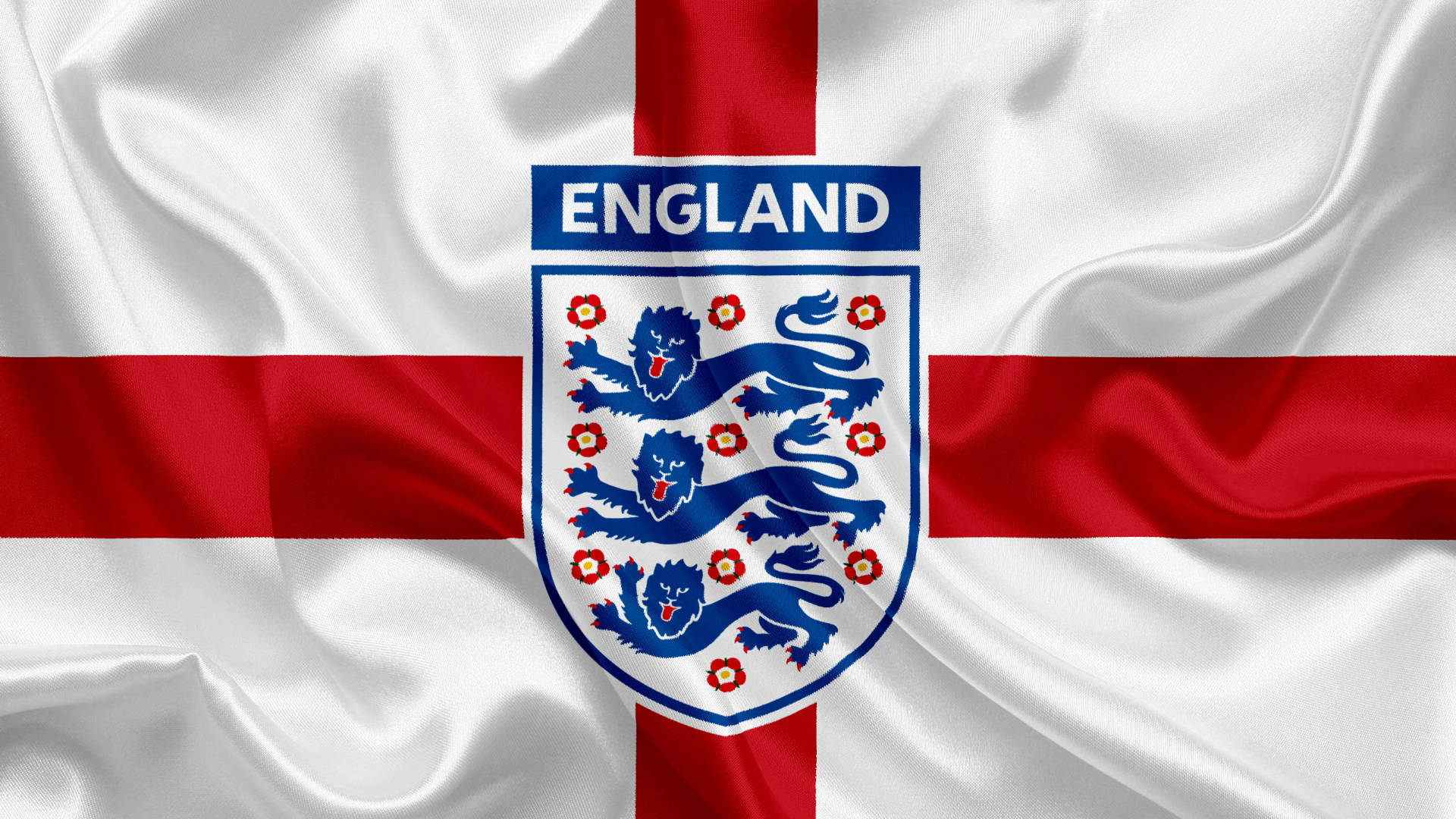 England Football Crest English Flag
