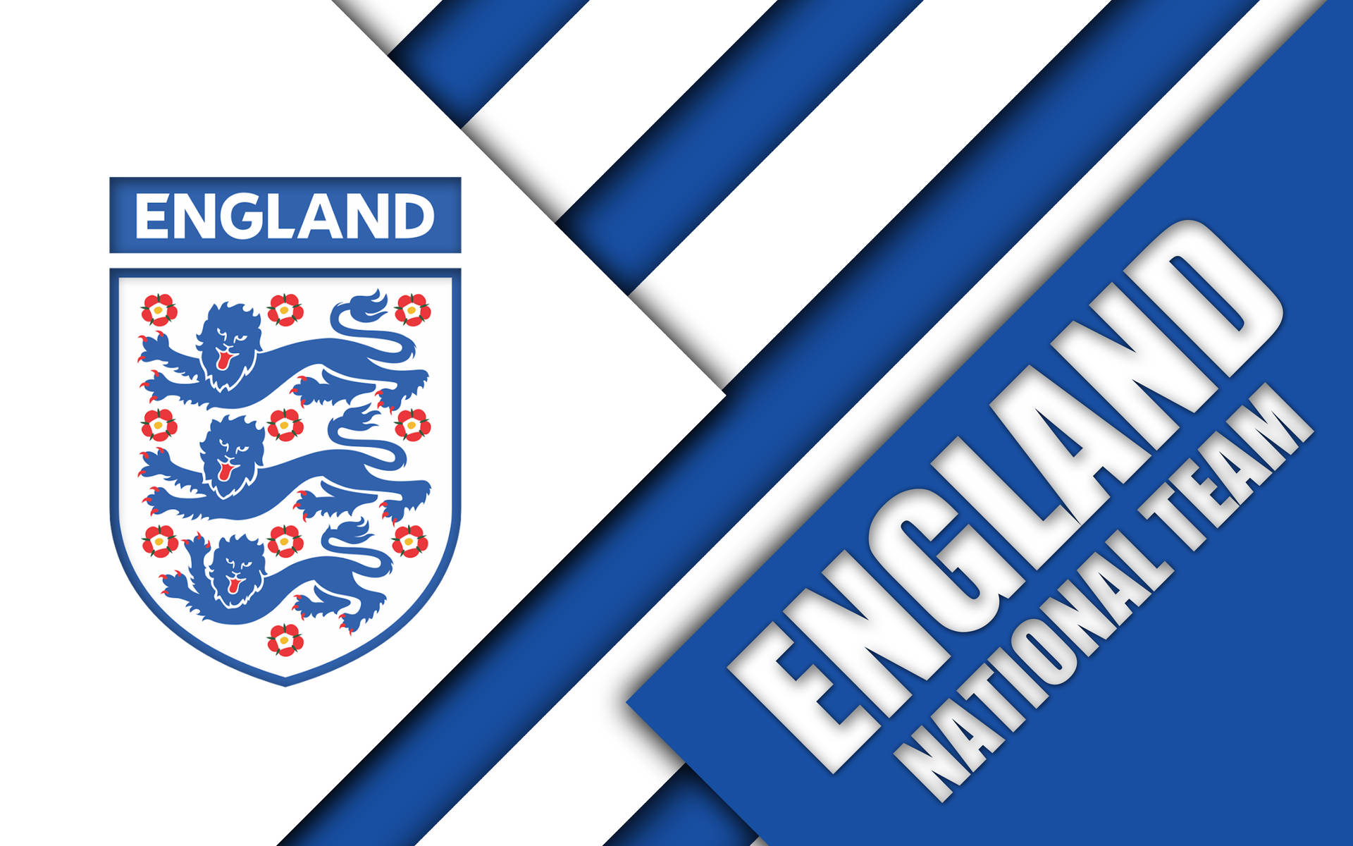 England National Football Team Flag Background