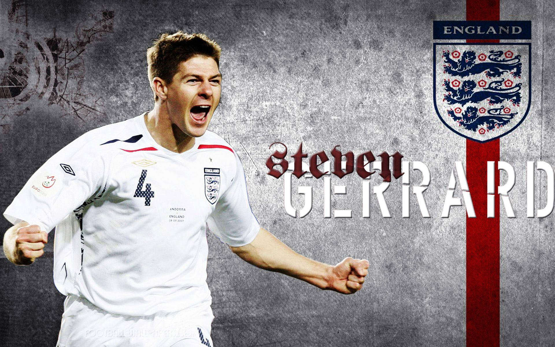 England National Football Team Steven Gerrard