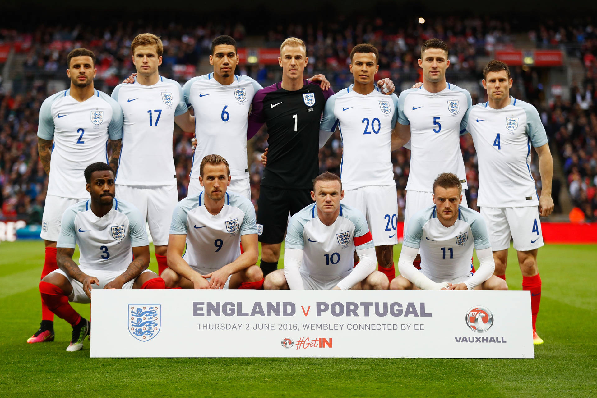 England National Football Team Versus Portugal Background