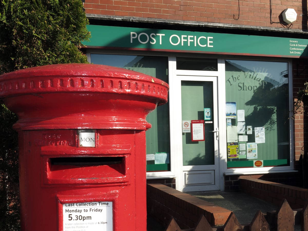 England Post Office Background