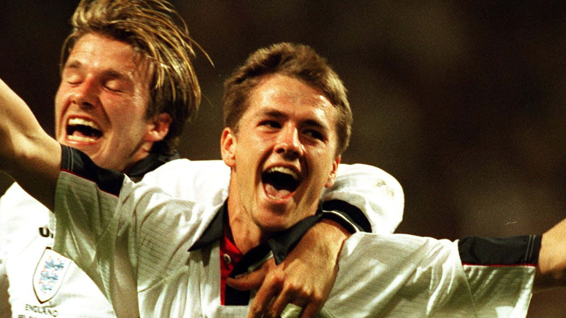 England's Ace Striker Michael Owen During The 1998 Fifa World Cup