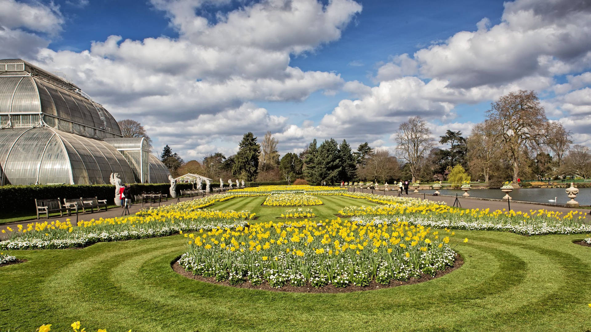 England's Kew Gardens Background