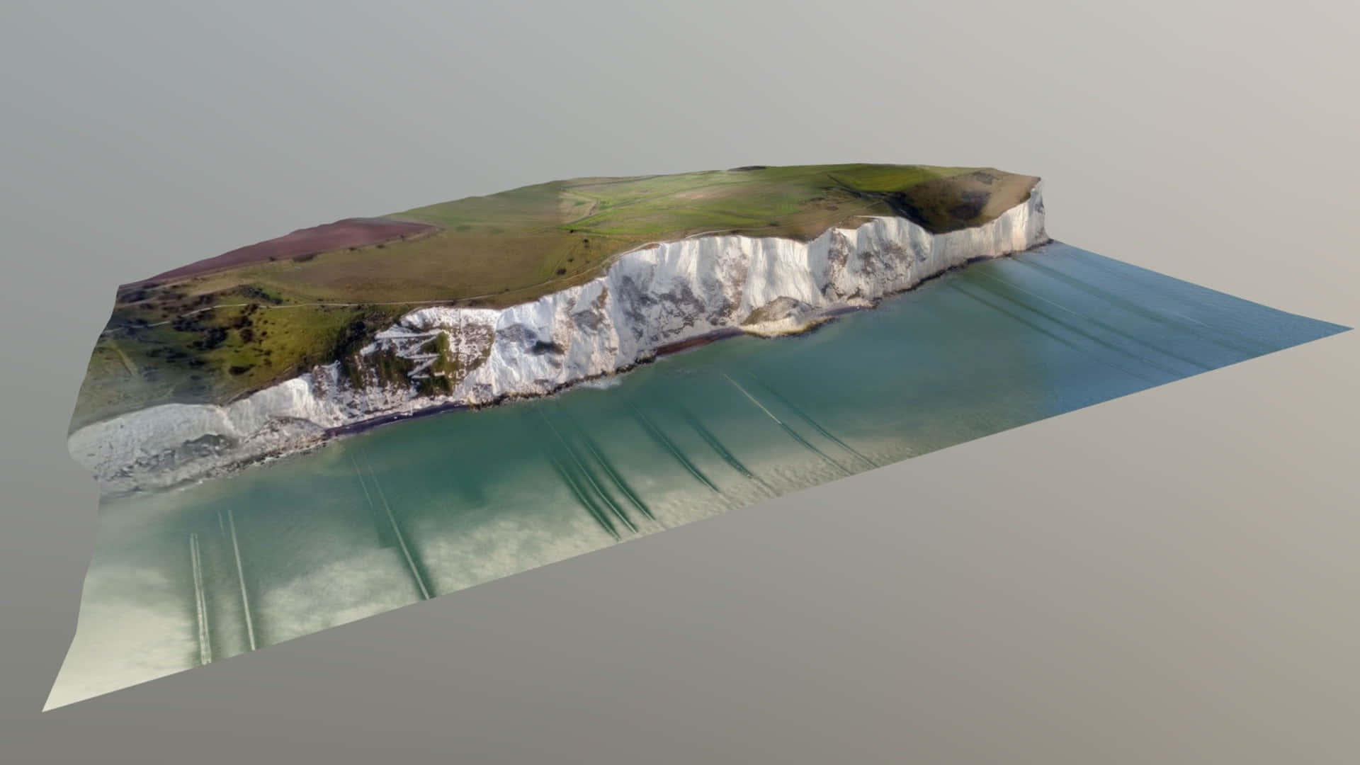 England White Cliffs Of Dover 3d Art