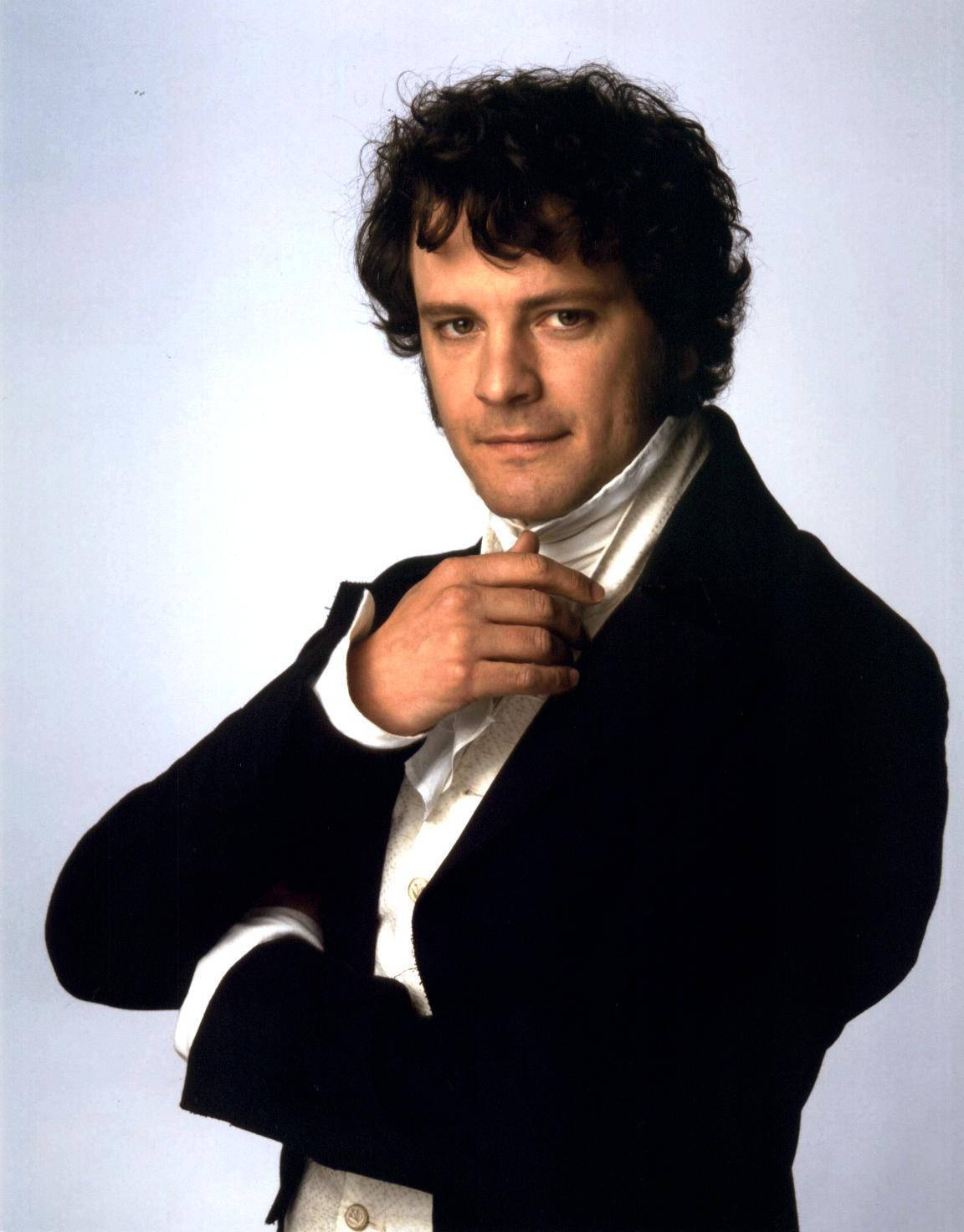 English Actor Colin Firth As Mr. Darcy