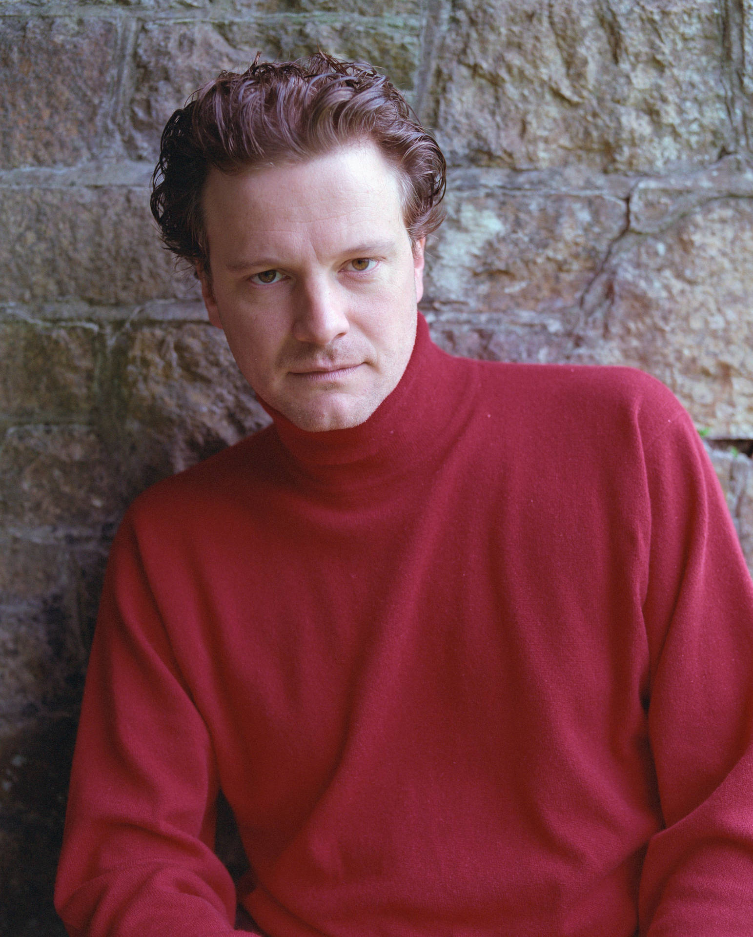 English Actor Colin Firth Photoshoot