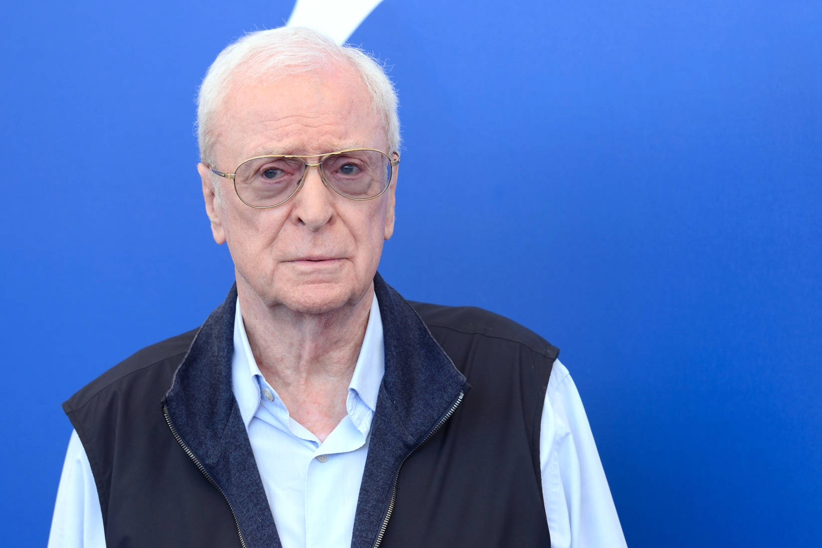 English Actor Michael Caine Venice Film Festival Background