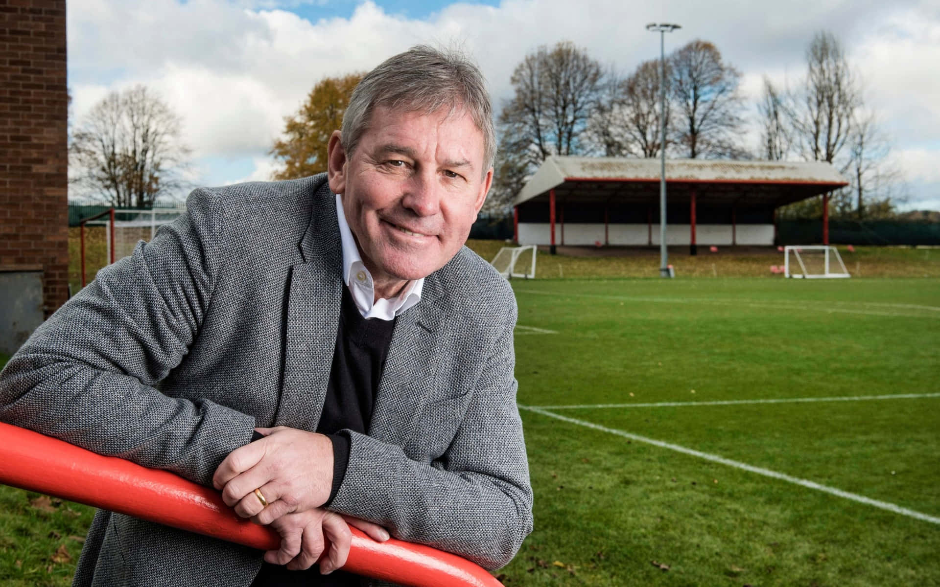 English Footballer Bryan Robson Background