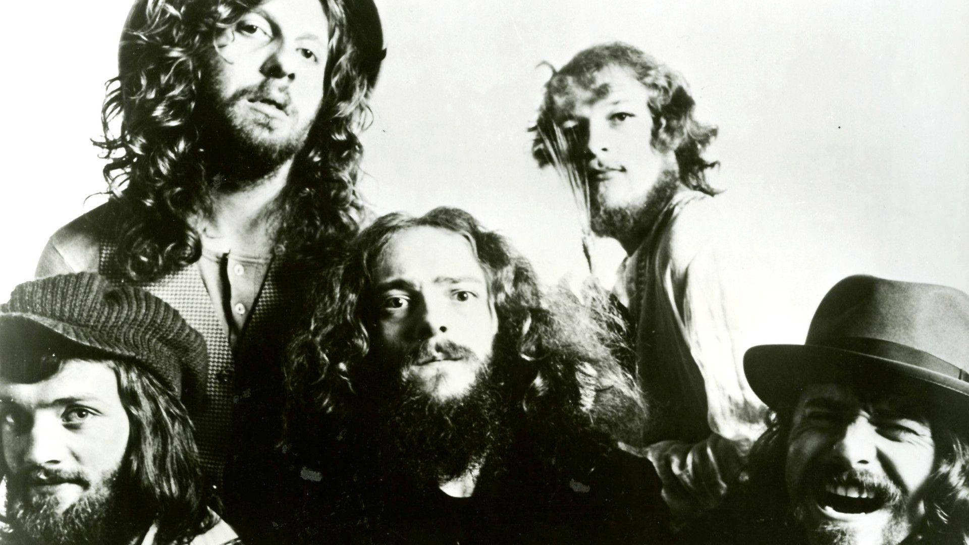 English Progressive Rock Band Jethro Tull 1972 Photoshoot Background