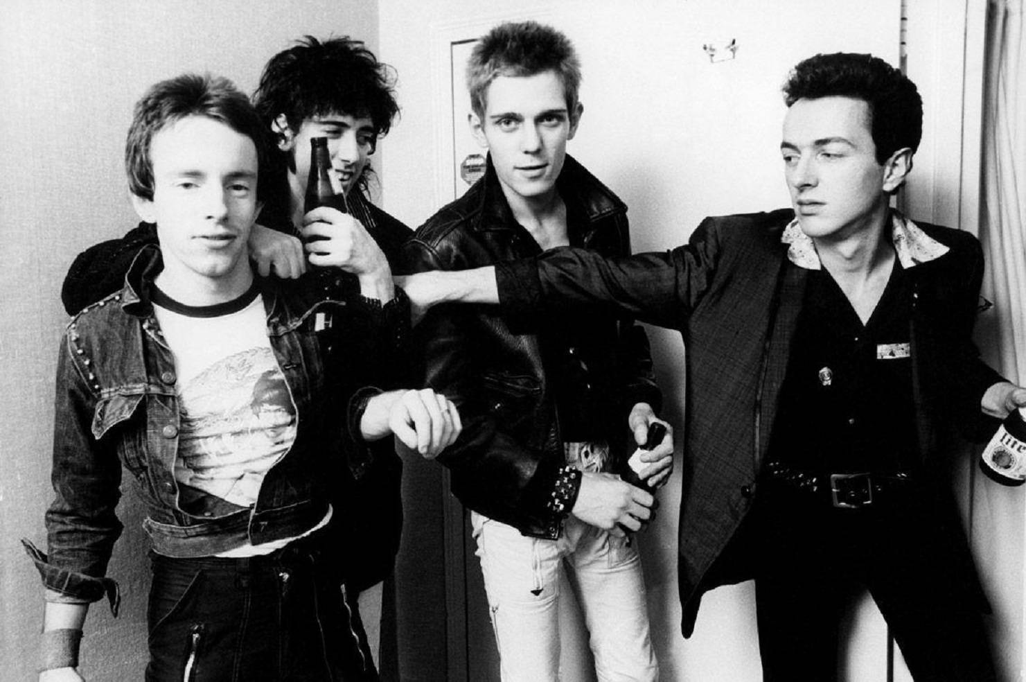 English Rock Band The Clash In New York