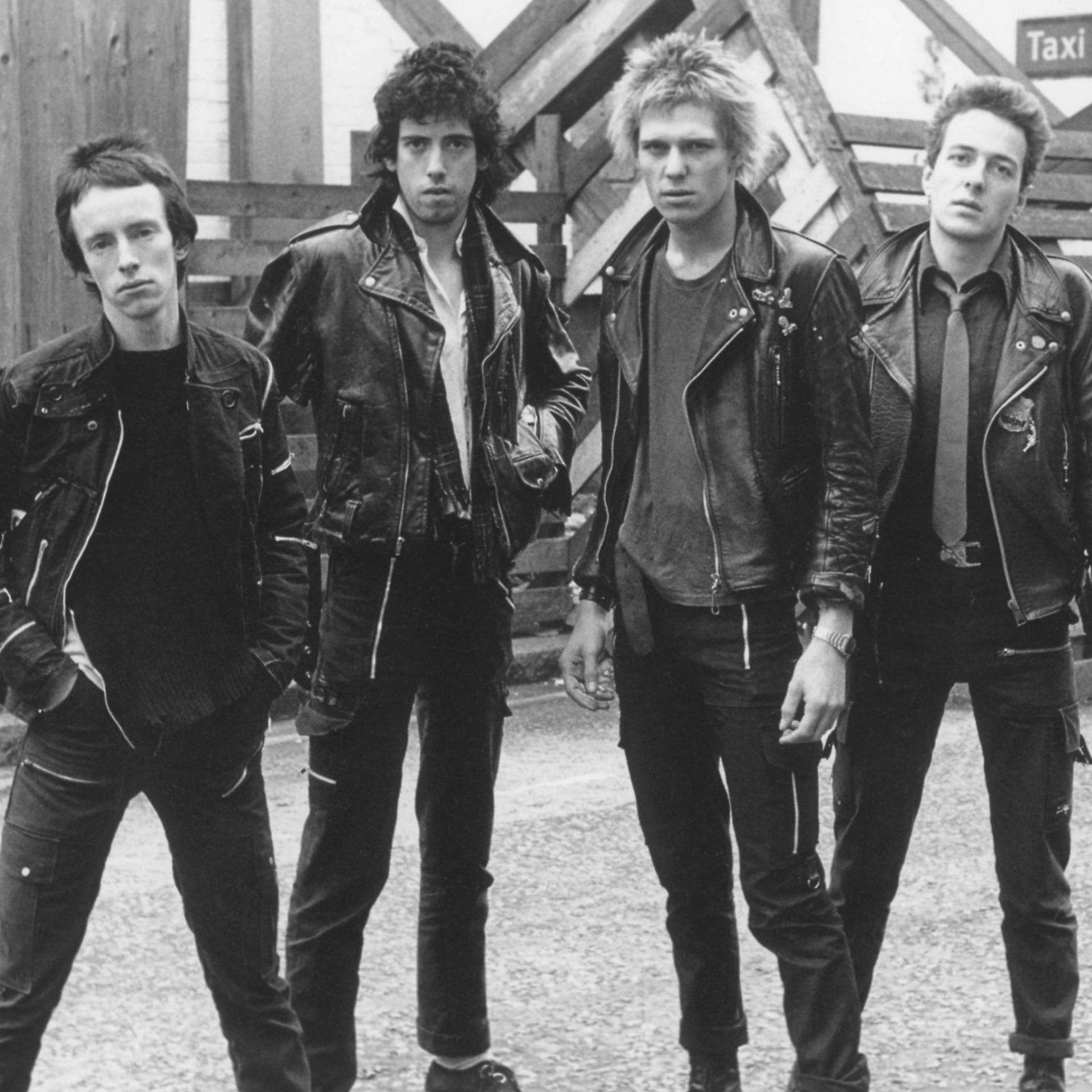 English Rock Band The Clash Posing For The 1979 Photoshoot