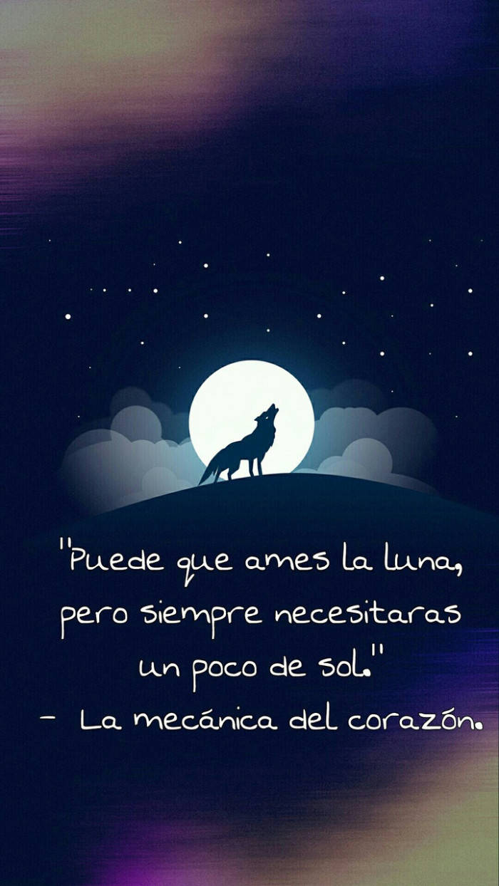 English To Spanish La Luna Background