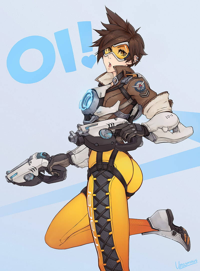 Engrossed Girl Tracer Art