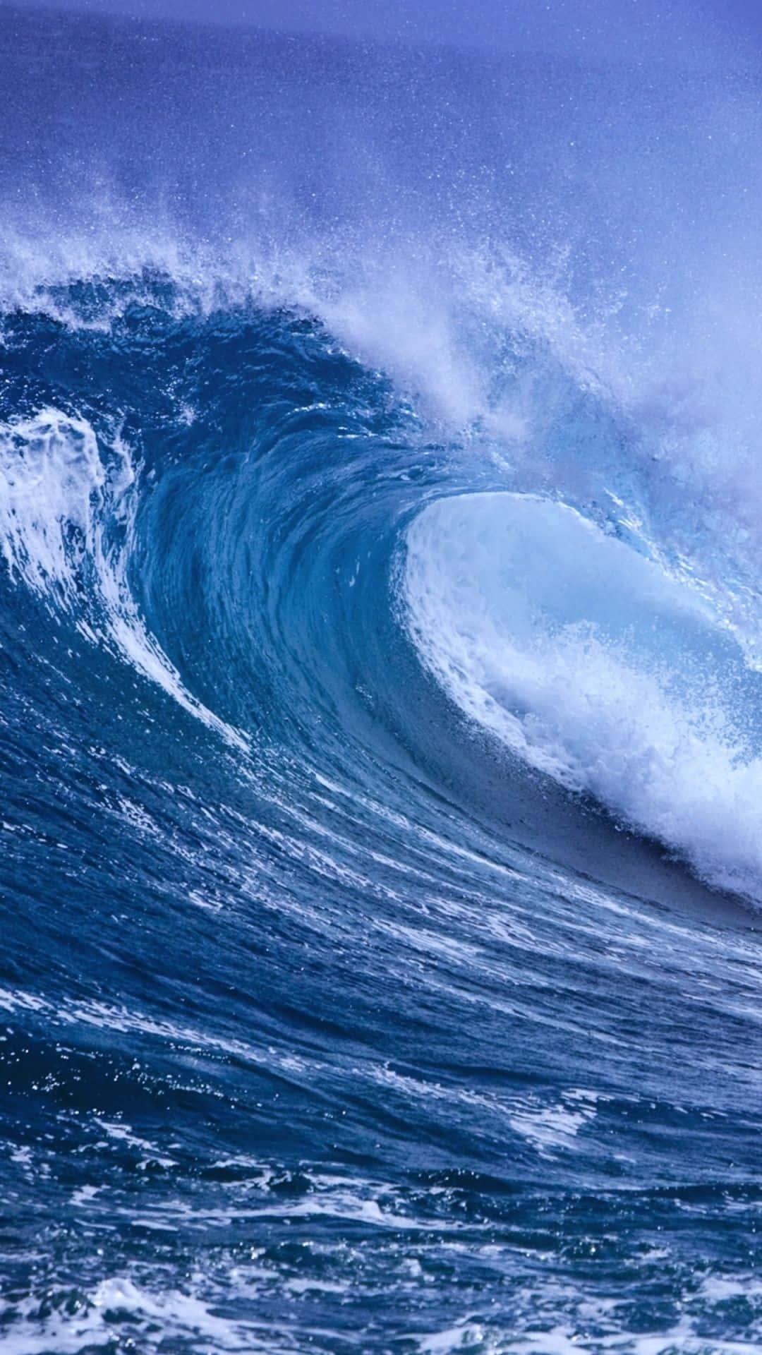 Enhance Your Communication With A Wave Iphone Background