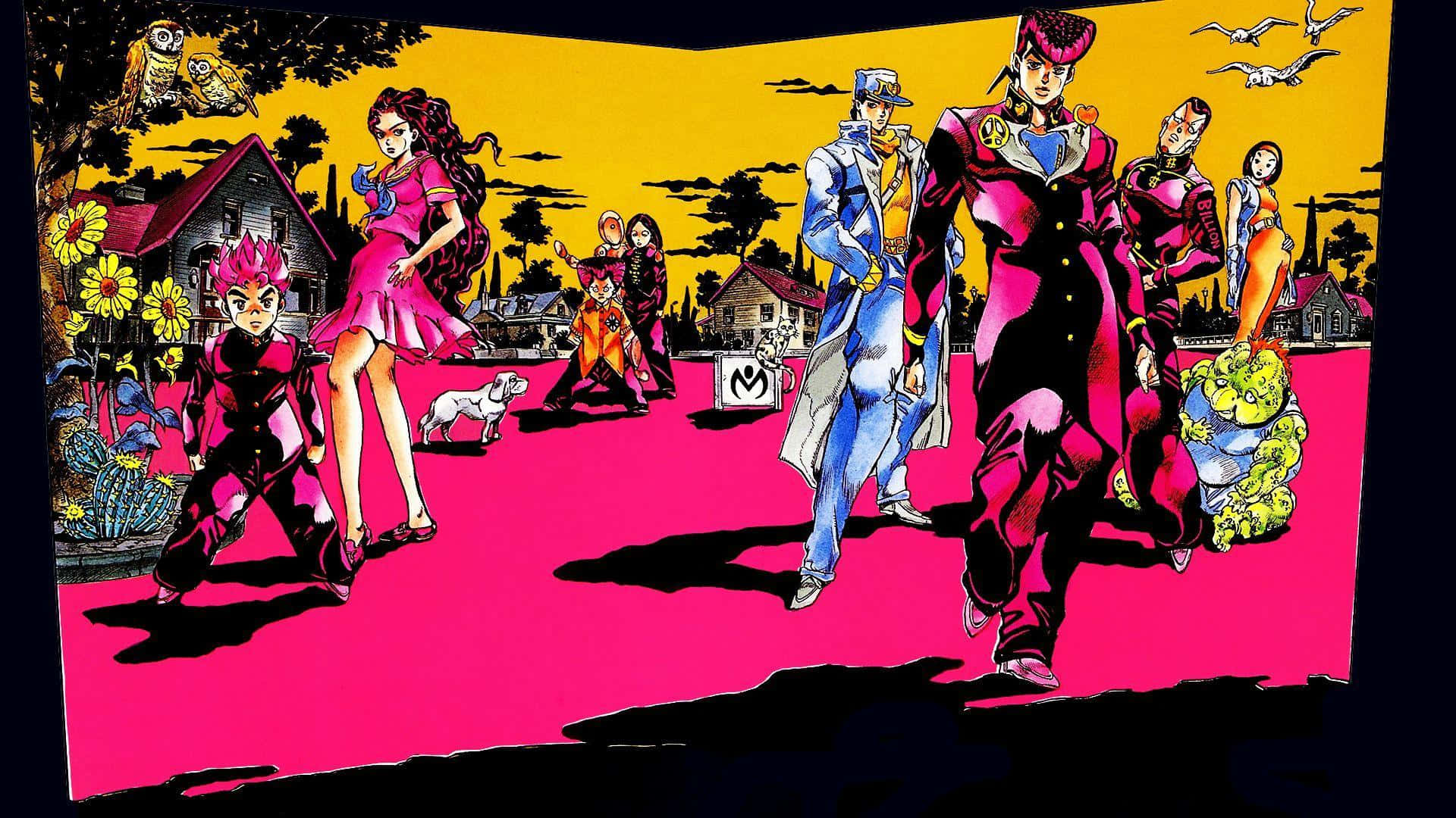 Enhance Your Desktop Visuals With Jojo Wallpapers