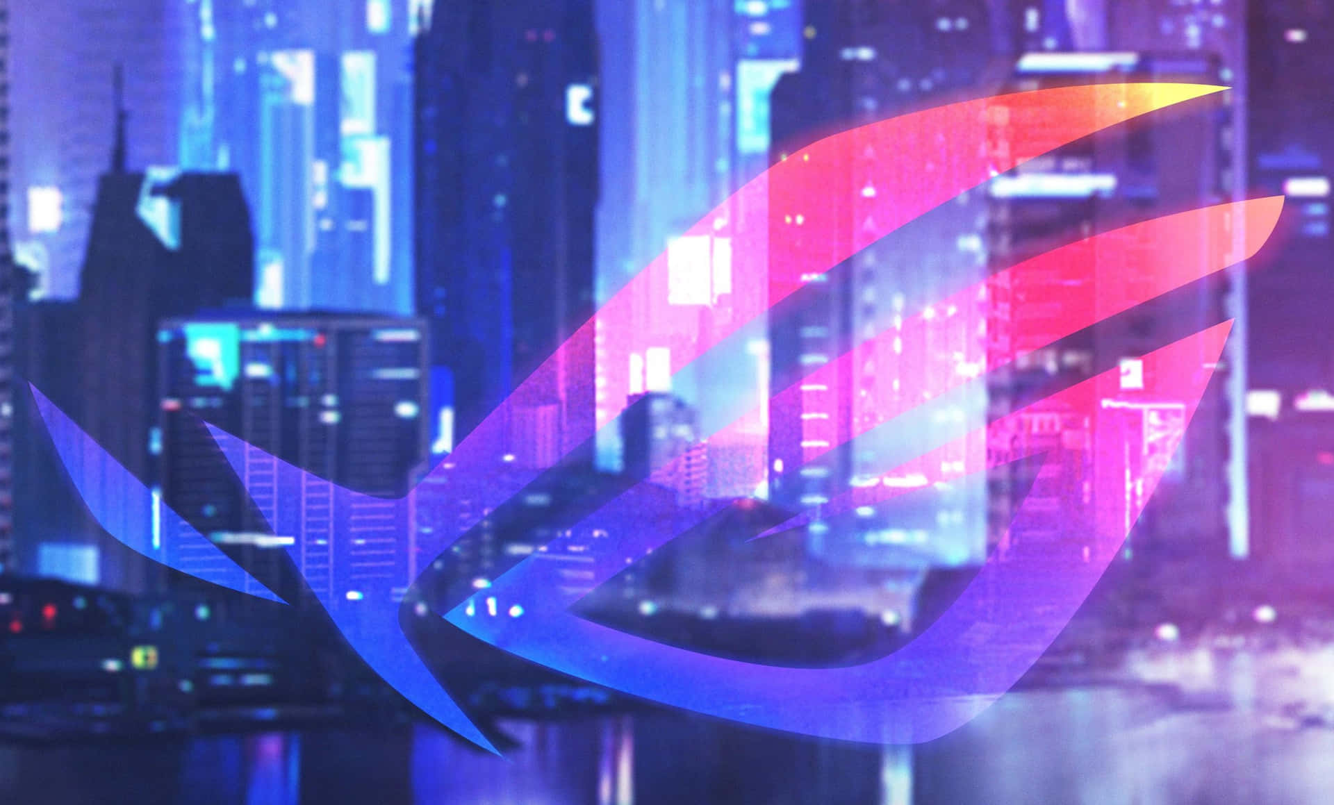 Enhance Your Gaming Experience With Neon Lighting! Background