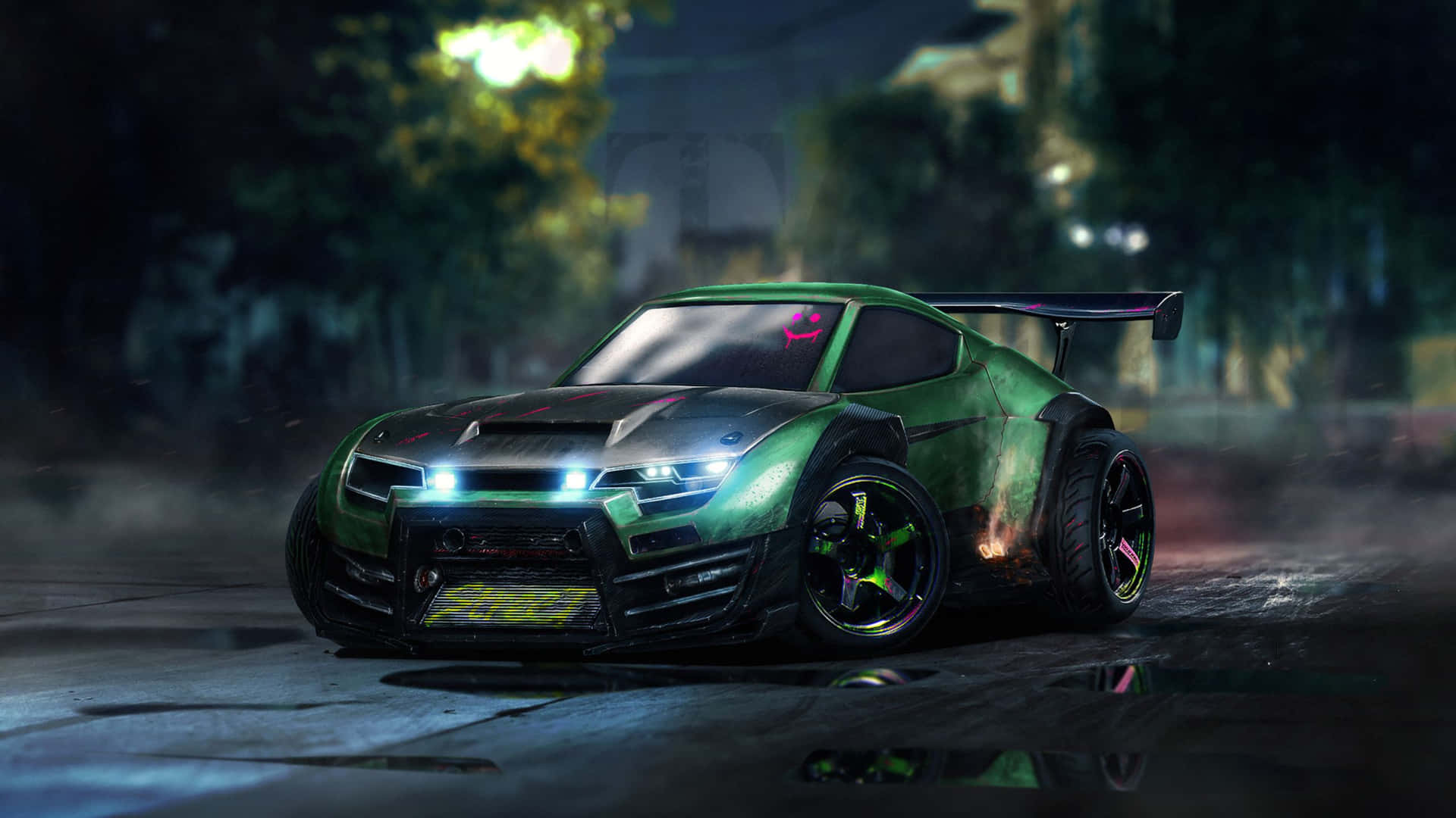 Enhance Your Gaming Experience With Rocket League Desktop Background