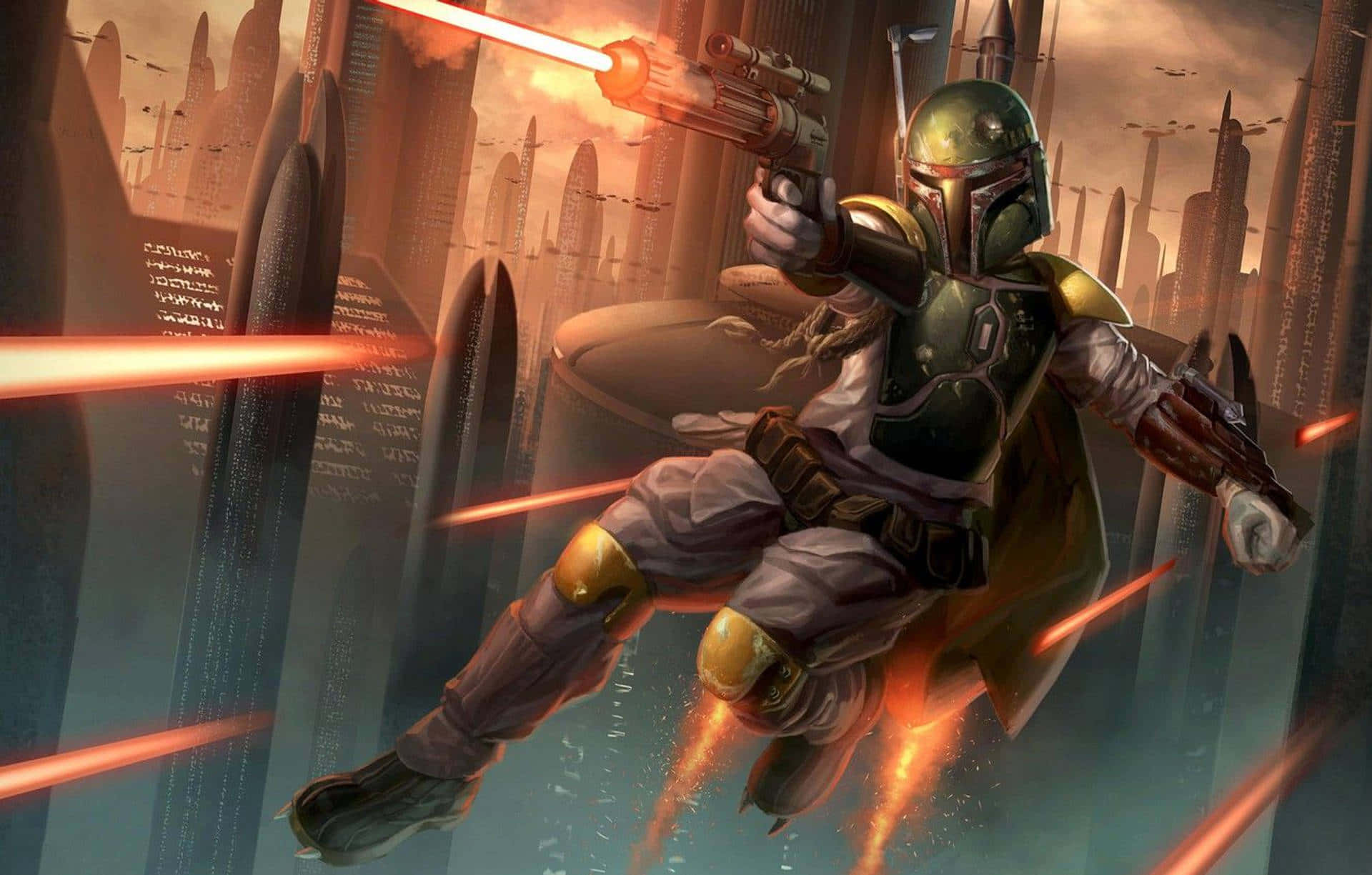 Enhance Your Gaming Experience With The Mandalorian Pc - Ready For The Epic Journey Ahead! Background