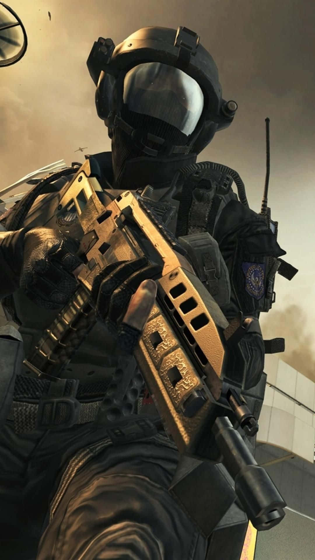 Enhance Your Gaming Performance With Black Ops Iphone Background