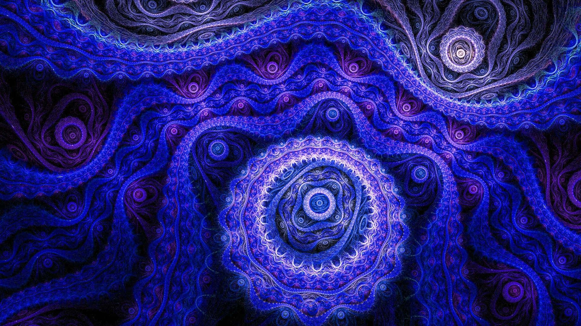 Enhance Your Wardrobe With This Beautiful Purple Tie Dye Pattern. Background
