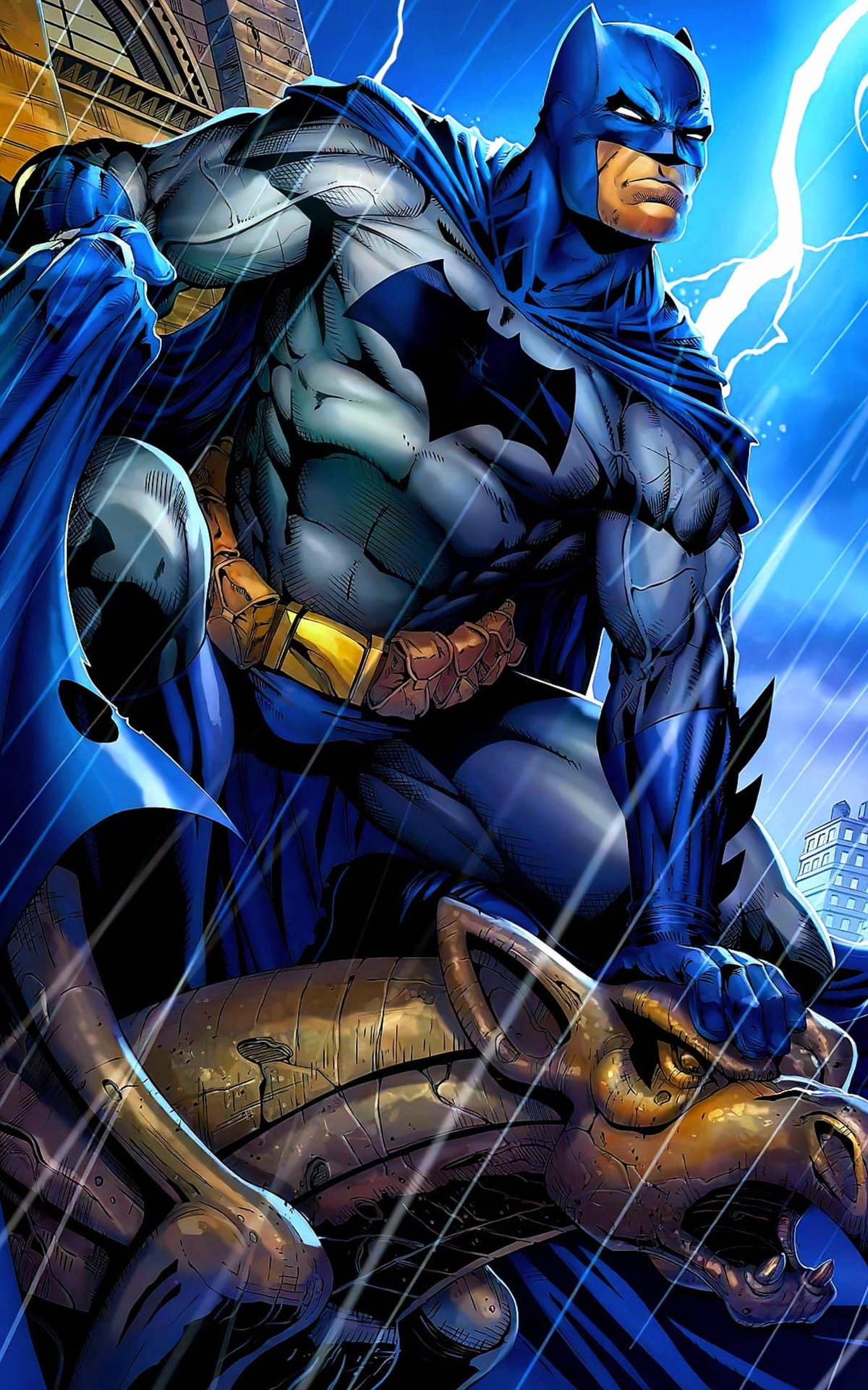 Enhanced Batman Comics For Phone