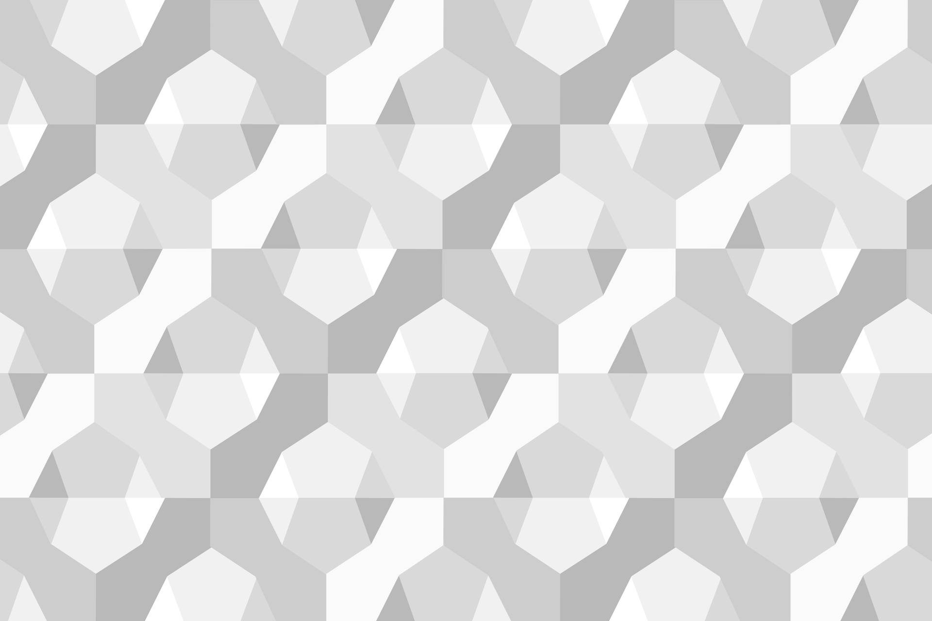 Enigmatic Grey Aesthetic Pattern - Abstract Geometry Captures The Eyes Background