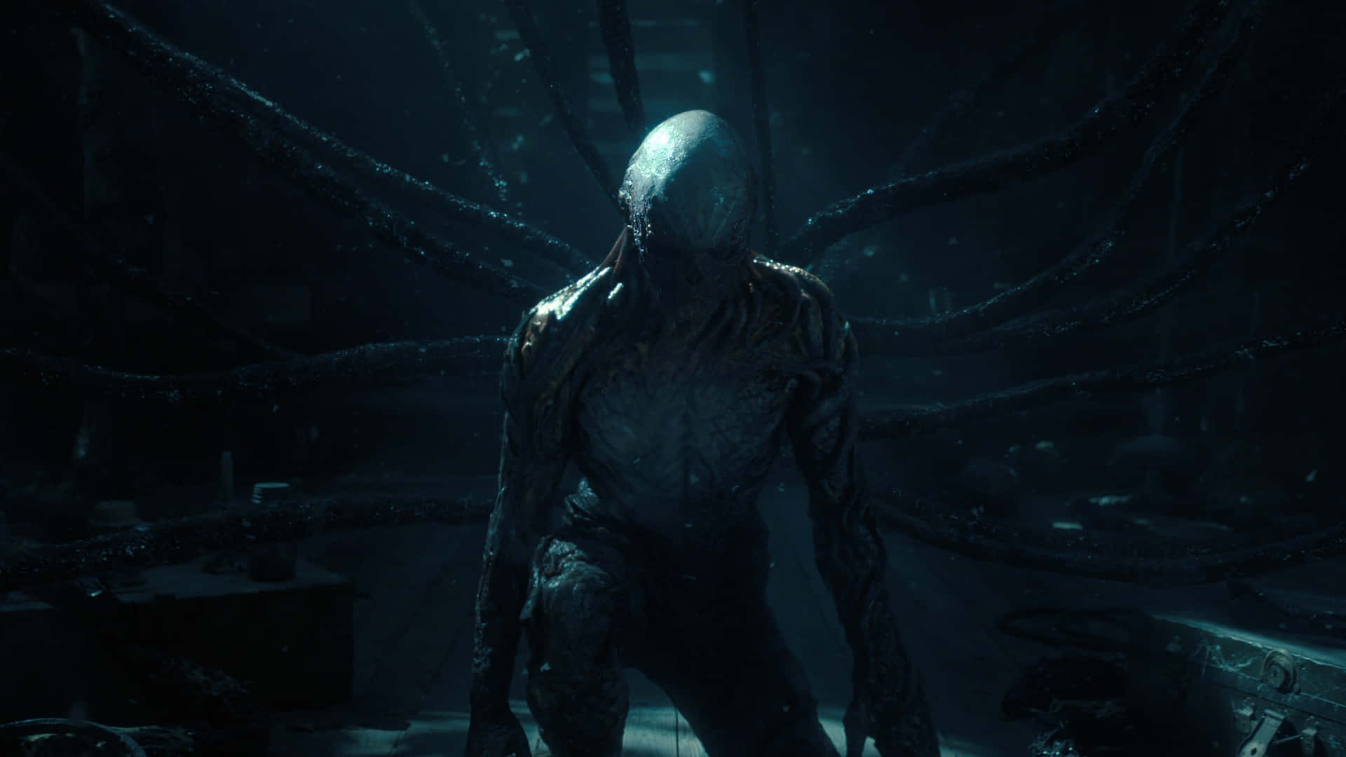 Enigmatic Villian Vecna From Netflix's Stranger Things Background