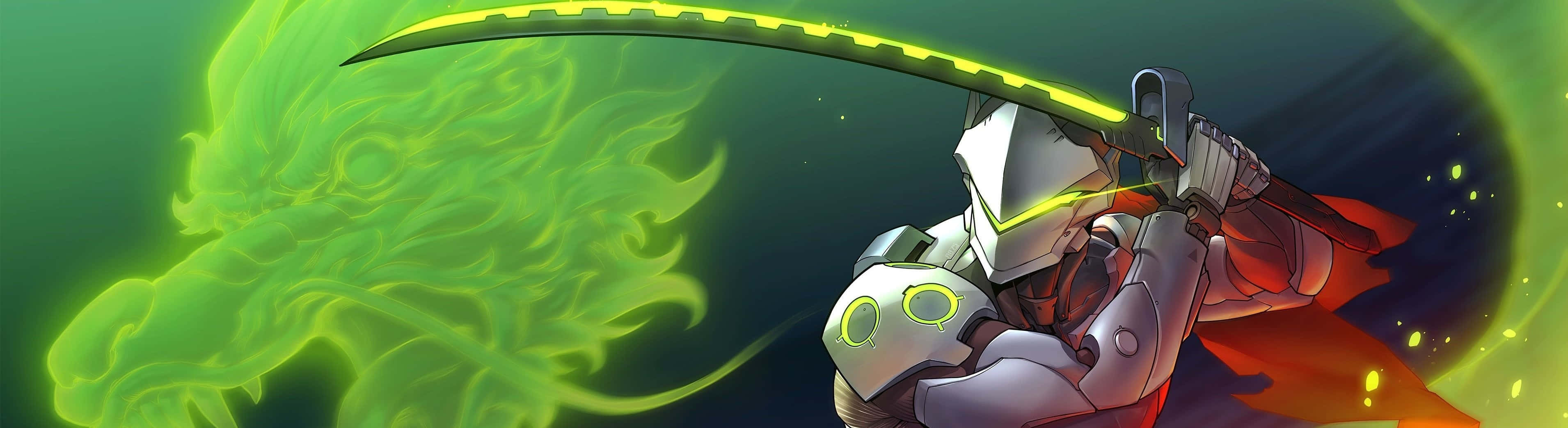 Enjoy A Battle In Overwatch Dual Background