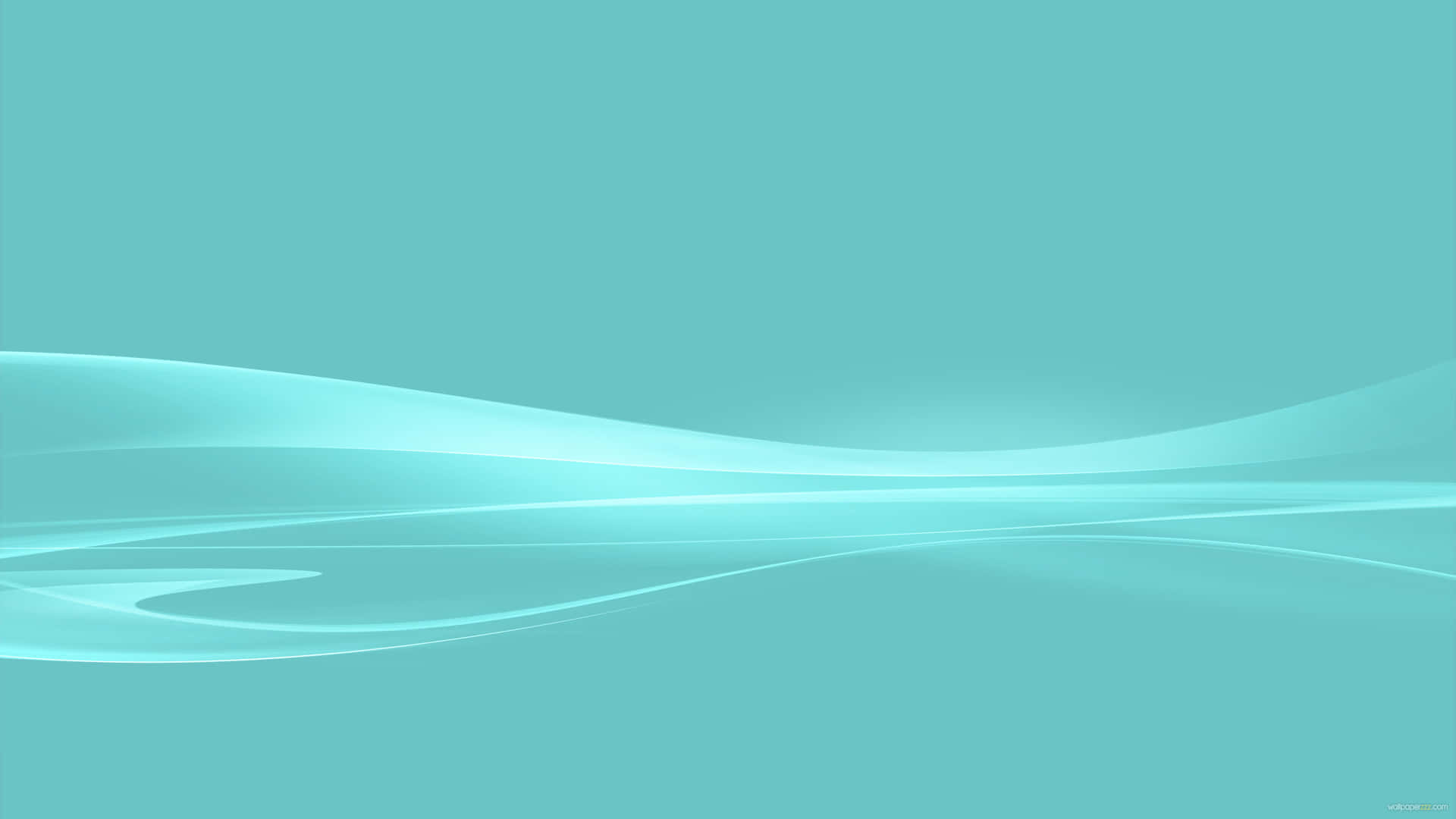 Enjoy A Beautiful, Calming Cyan Aesthetic Background