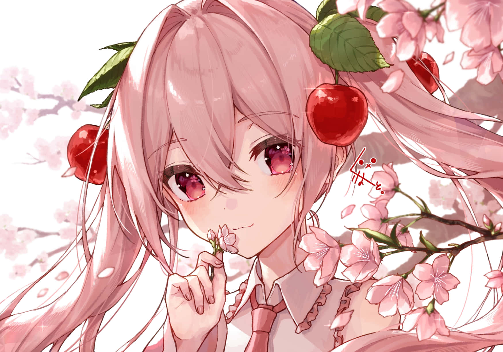 Enjoy A Beautiful Spring Day With Sakura Miku!