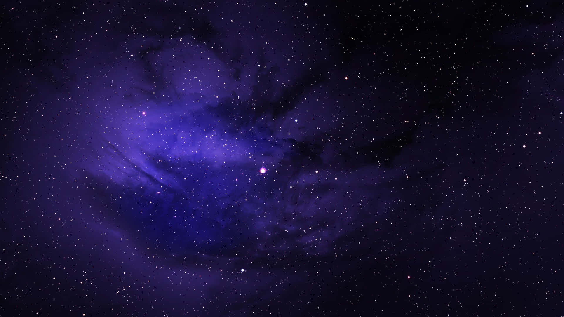 Enjoy A Beautiful View Of Blue And Purple On Your Desktop Background