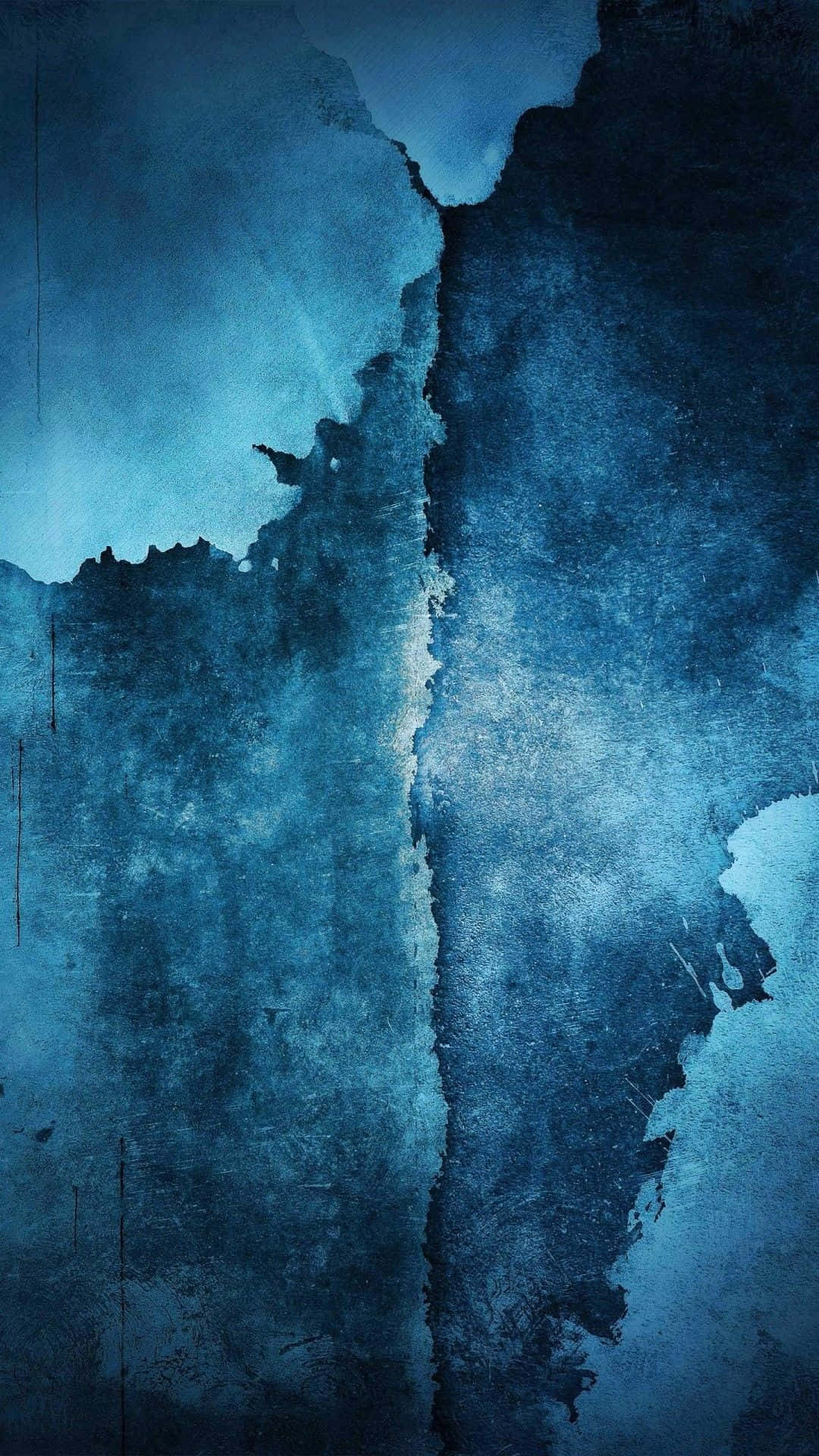 Enjoy A Cooler Look And Feel With This Cool Blue Abstract Iphone Wallpaper. Background