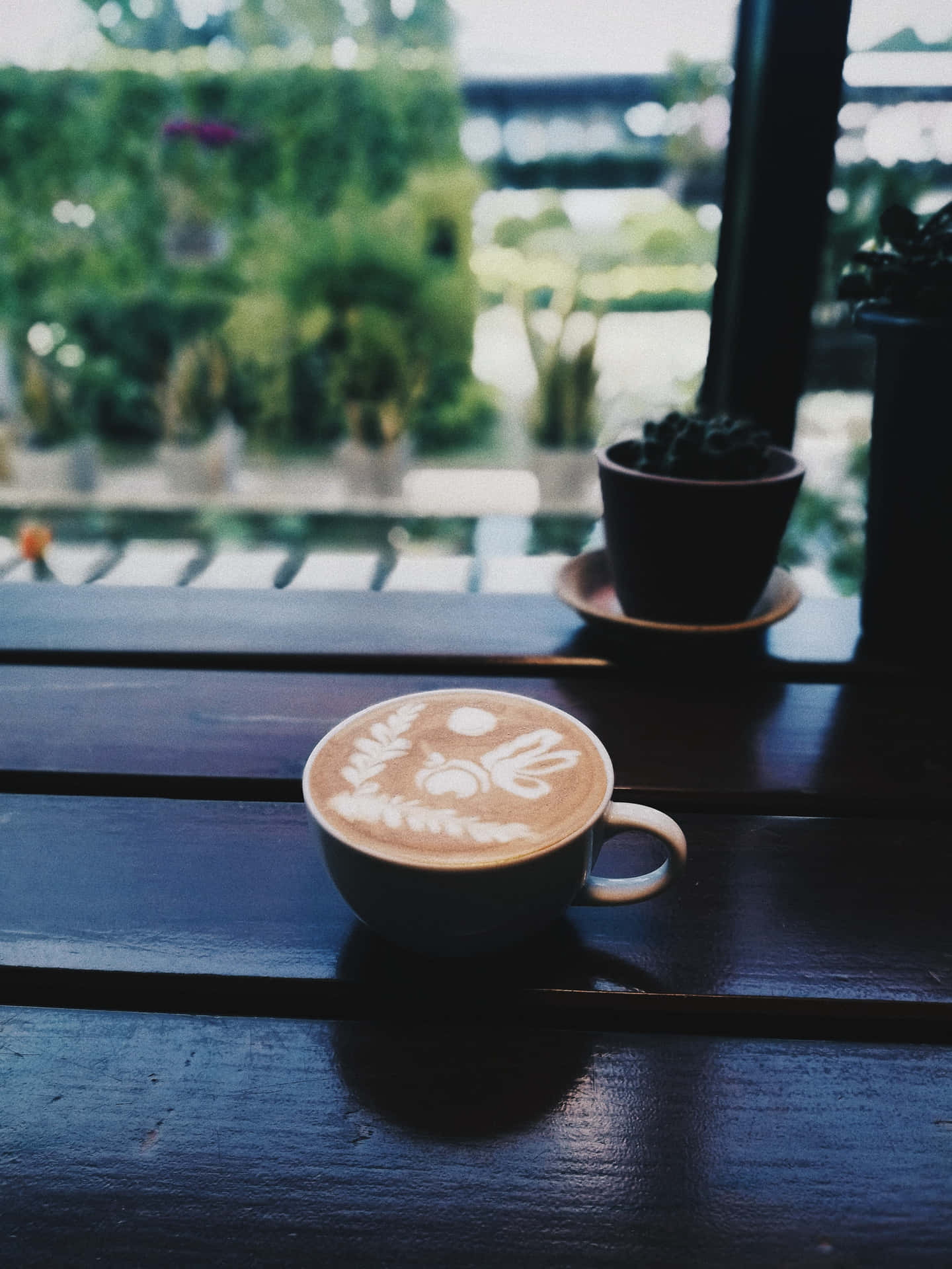 Enjoy A Delicious Cup Of Cute Coffee Background