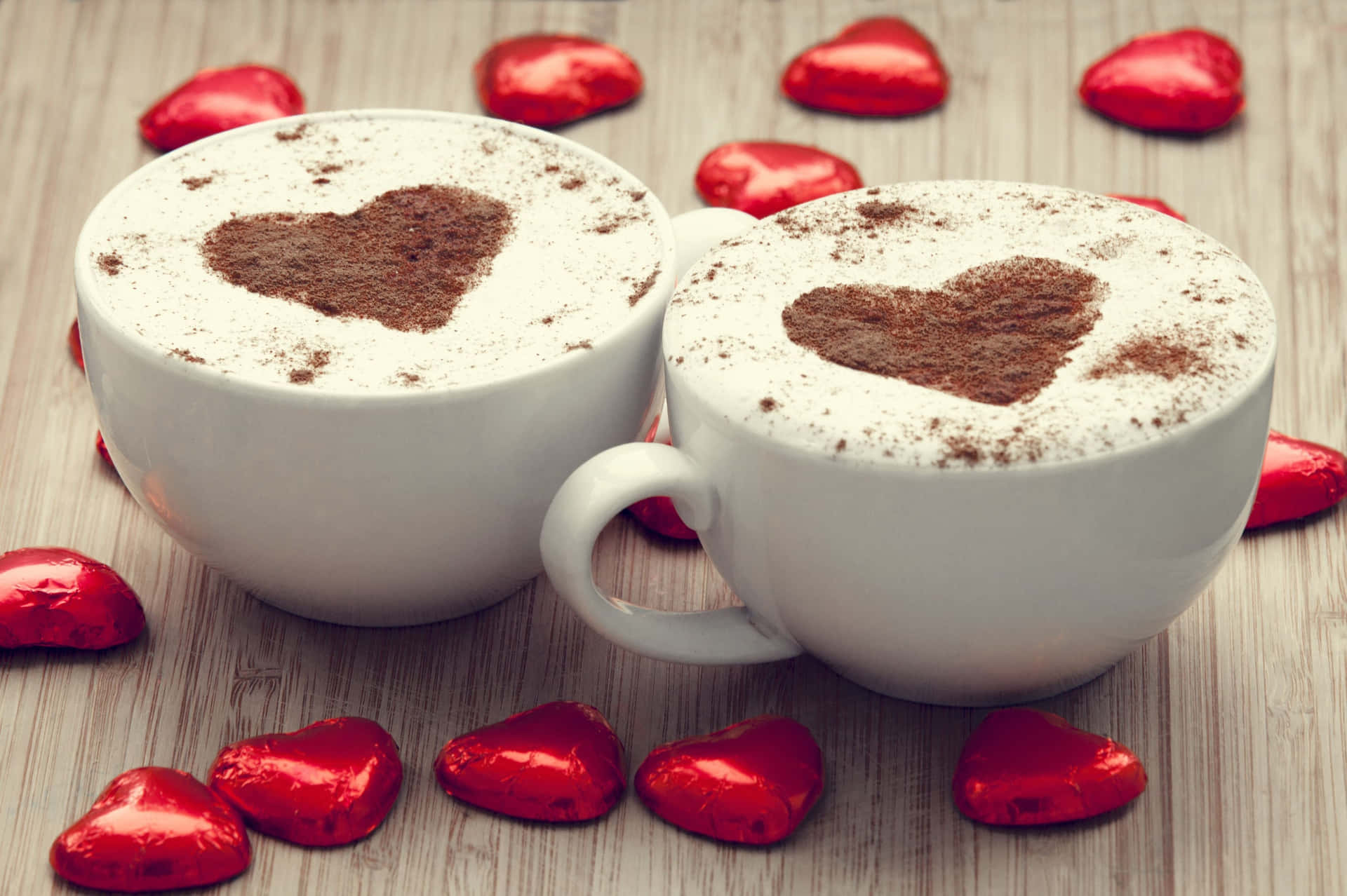 Enjoy A Delicious Cup Of Quality Cute Coffee Background