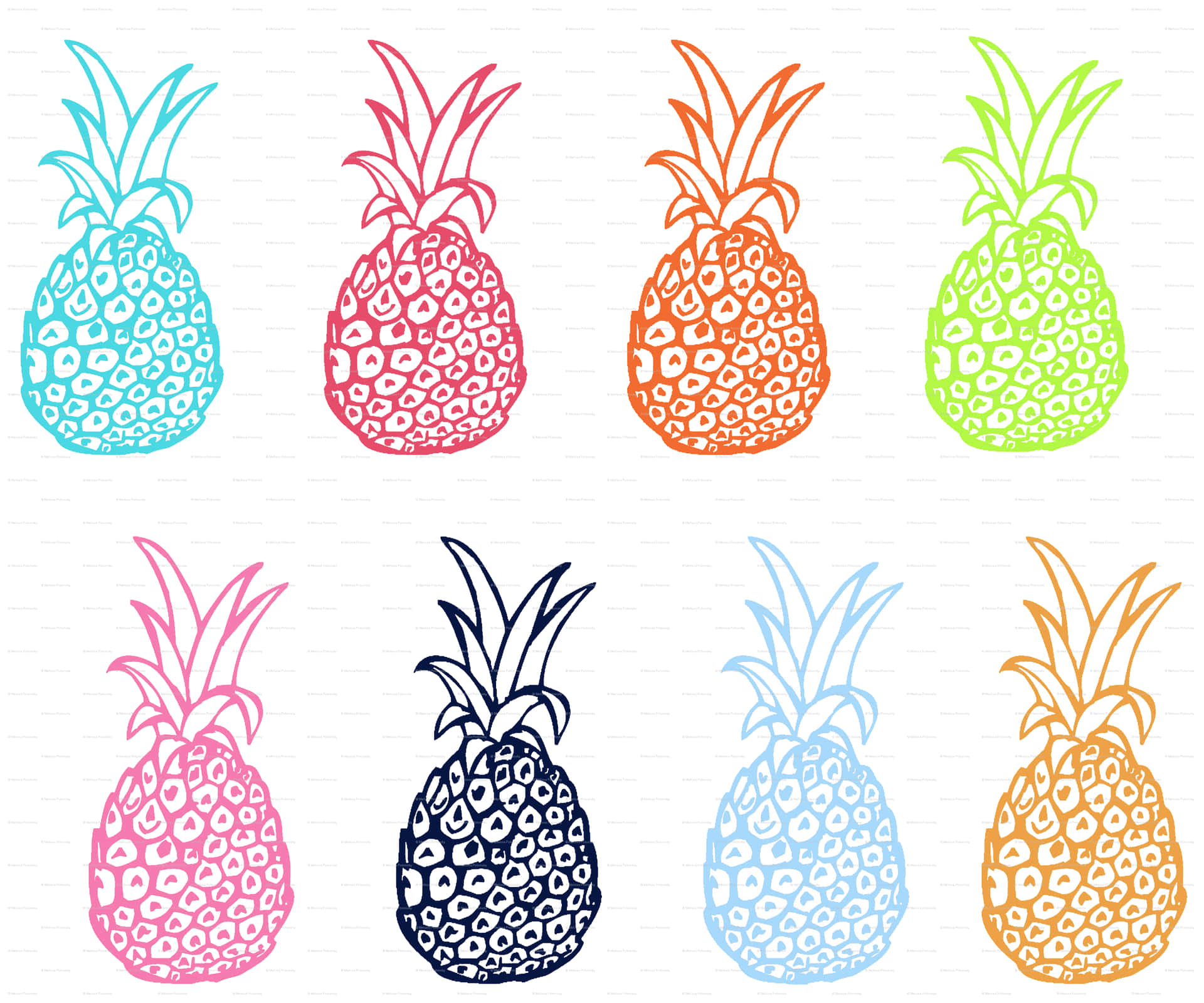 Enjoy A Delicious Pineapple Wallpaper On Your Desktop Background