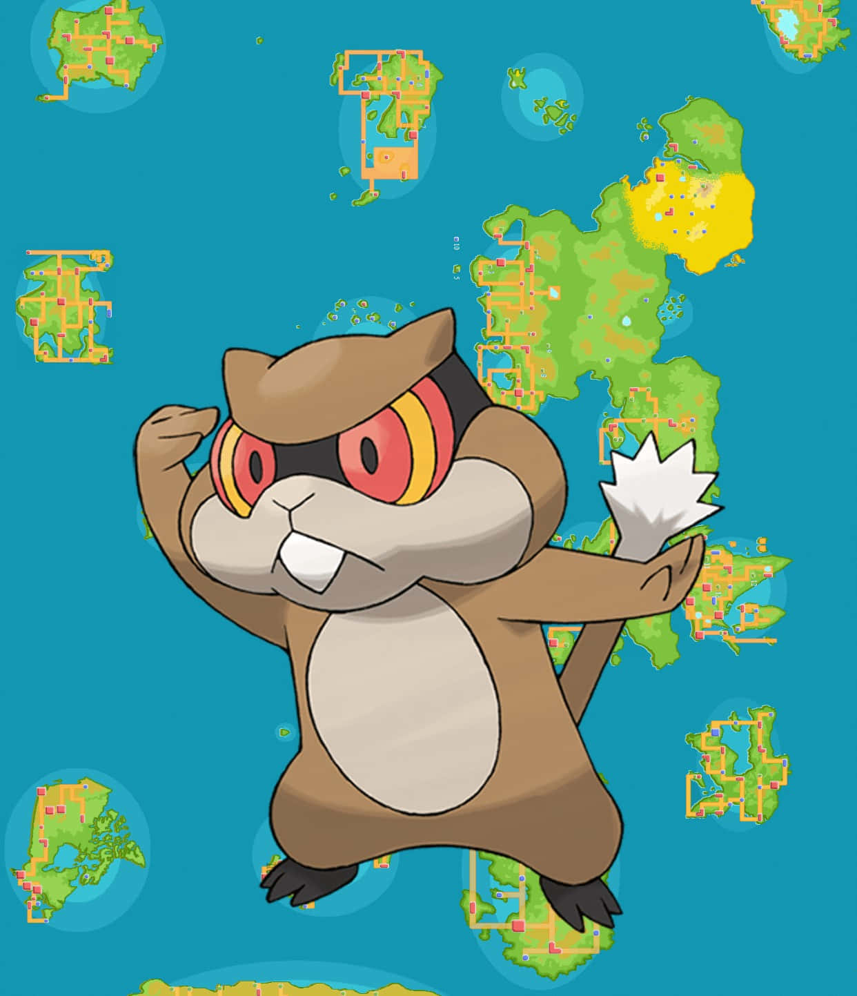 Enjoy A Fun Adventure In The World Of Patrat Background
