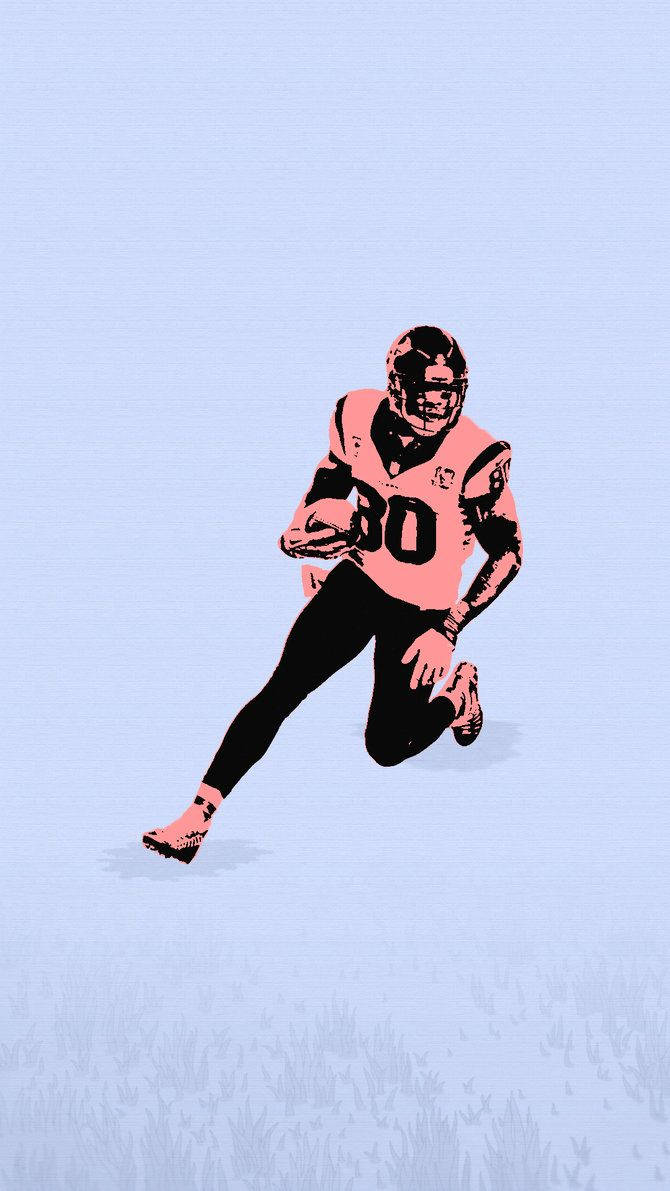 Enjoy A Game Of Football With This Stylish Iphone Background