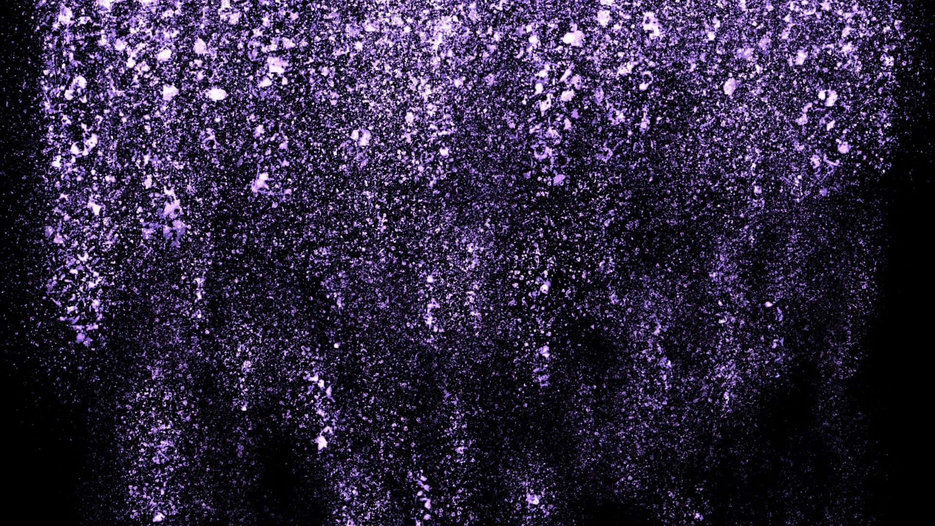 Enjoy A Glittery Purple Shine Background