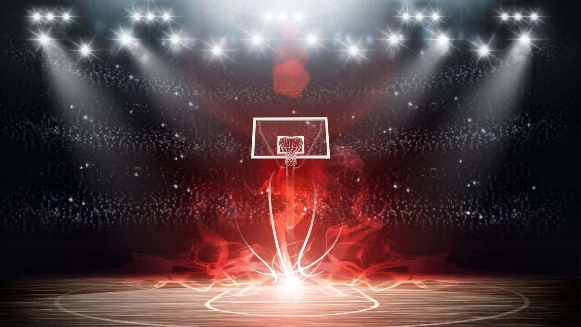 Enjoy A High-definition Basketball Experience Background