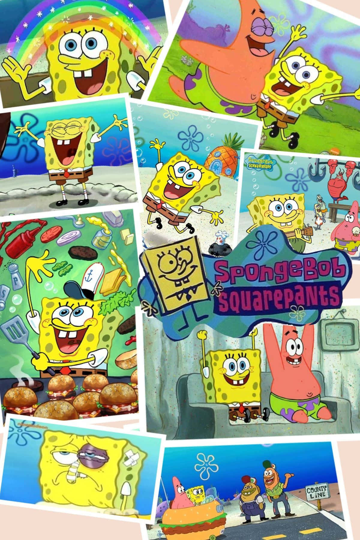 Enjoy A Laid-back Day In Bikini Bottom With This Spongebob Aesthetic Desktop! Background