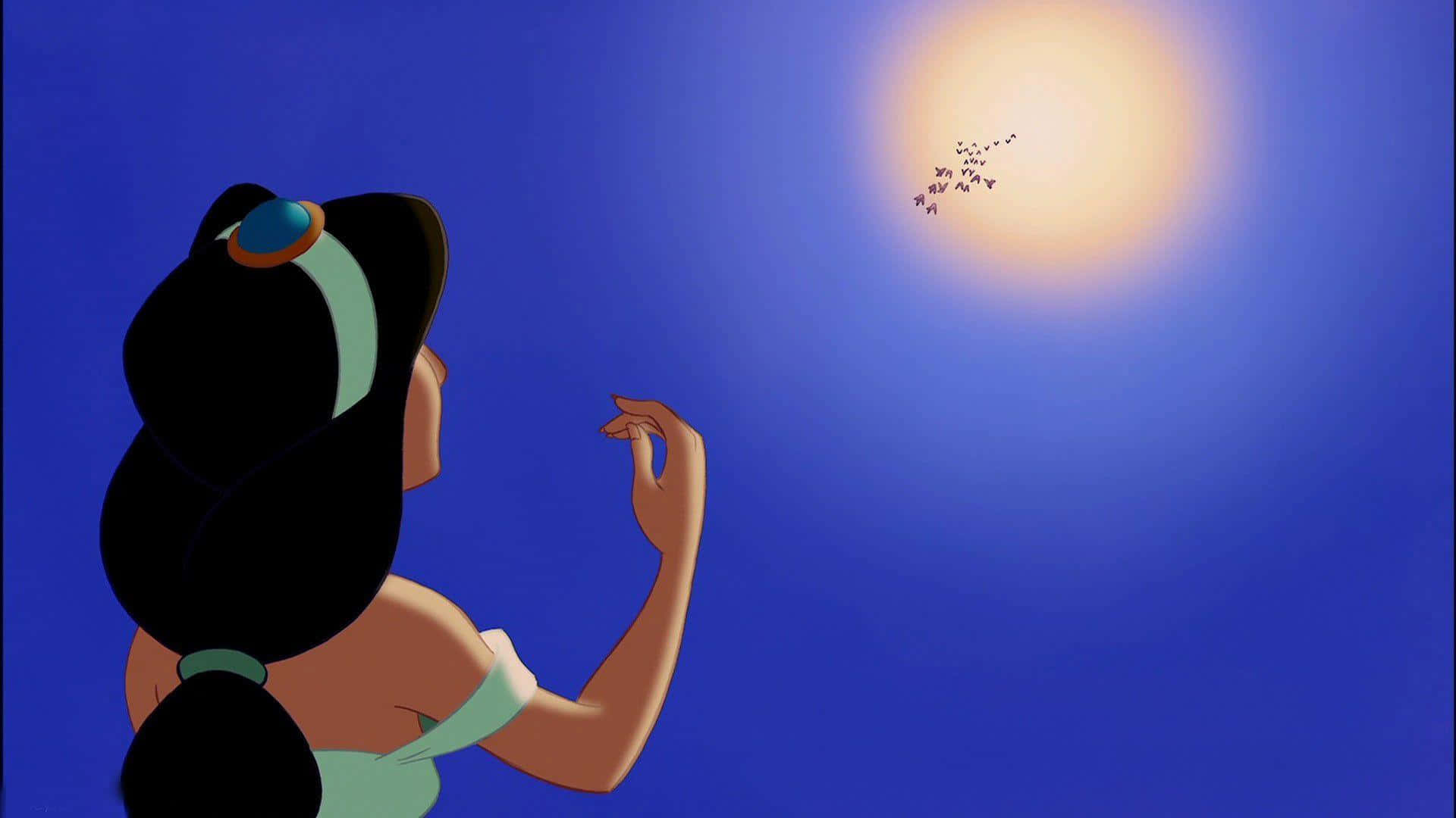 Enjoy A Magical Disney Experience With This Aesthetically Pleasing Laptop Background