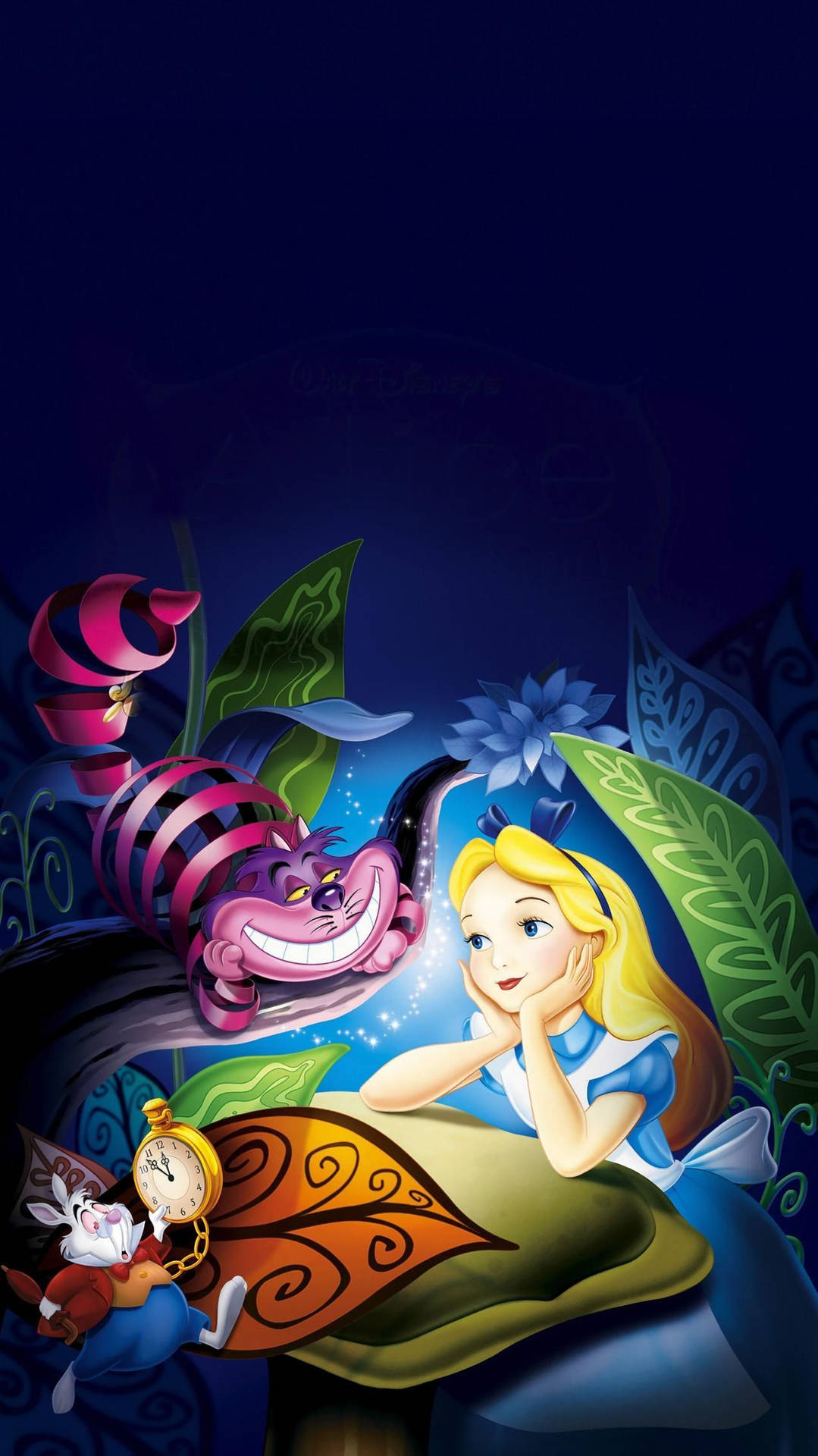 Enjoy A Magical Journey With Alice In Wonderland On Your Phone! Background