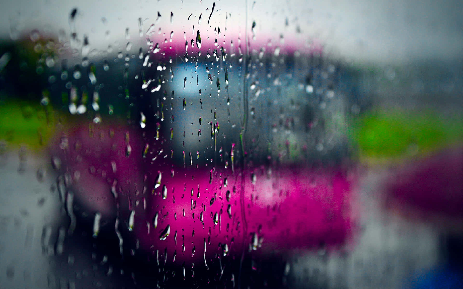 Enjoy A Rainy Day From The Comfort Of Your Desktop Background