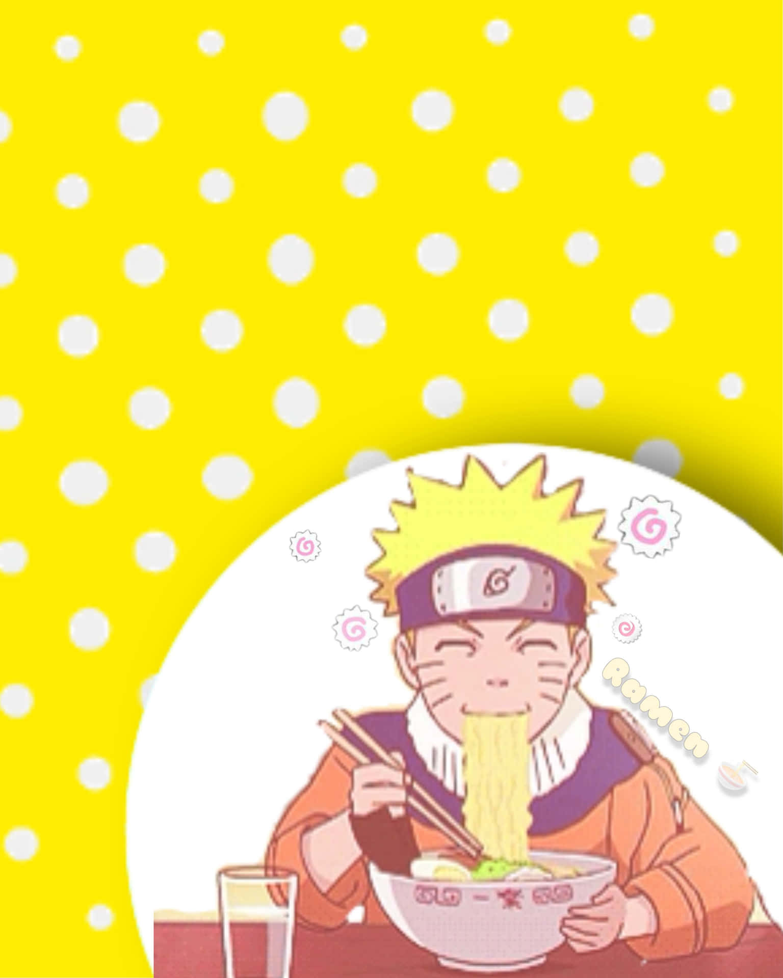 Enjoy A Refreshing Bowl Of Naruto Ramen On A Warm Day! Background