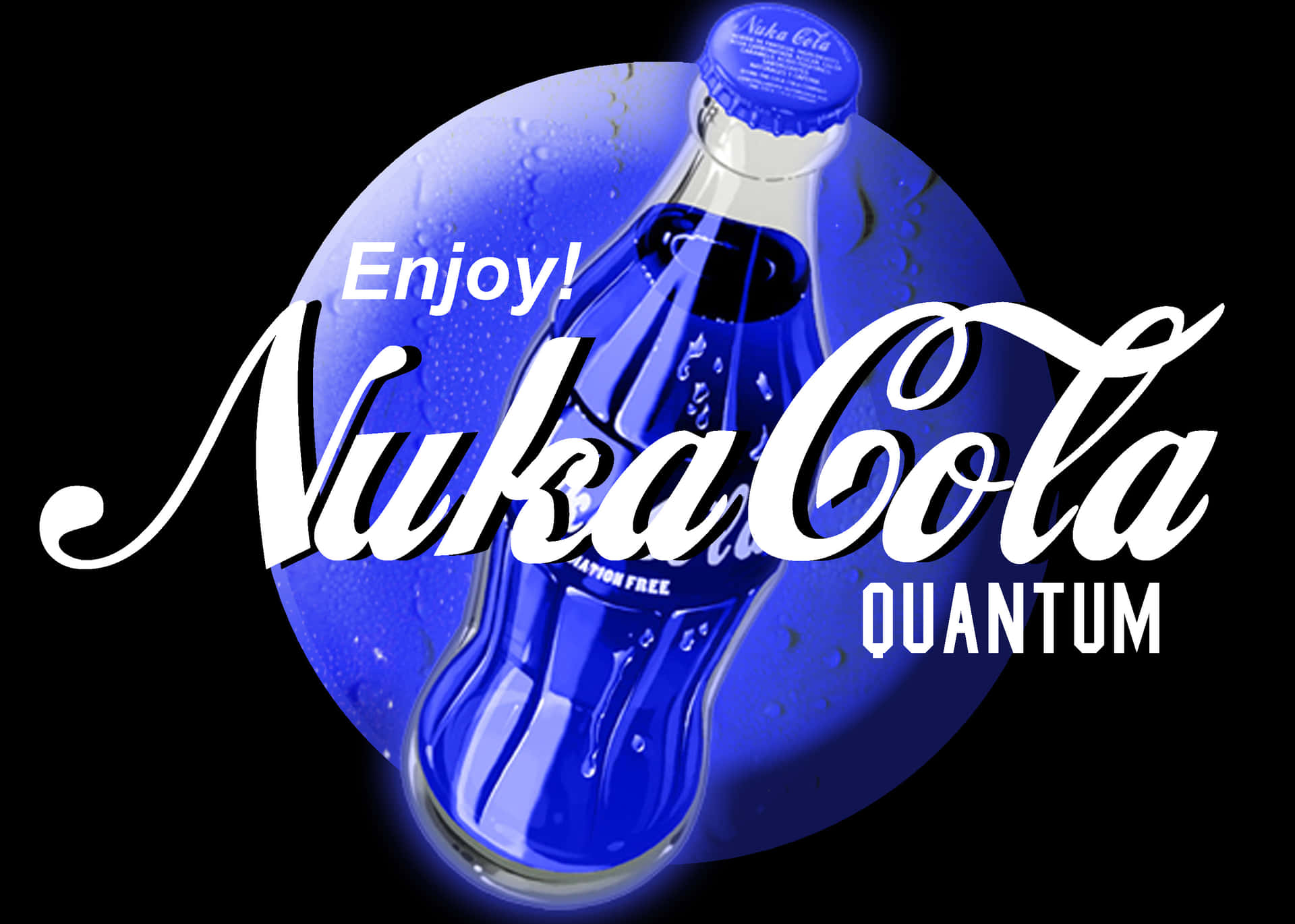 Enjoy A Refreshing Taste Of Nuka Cola Background