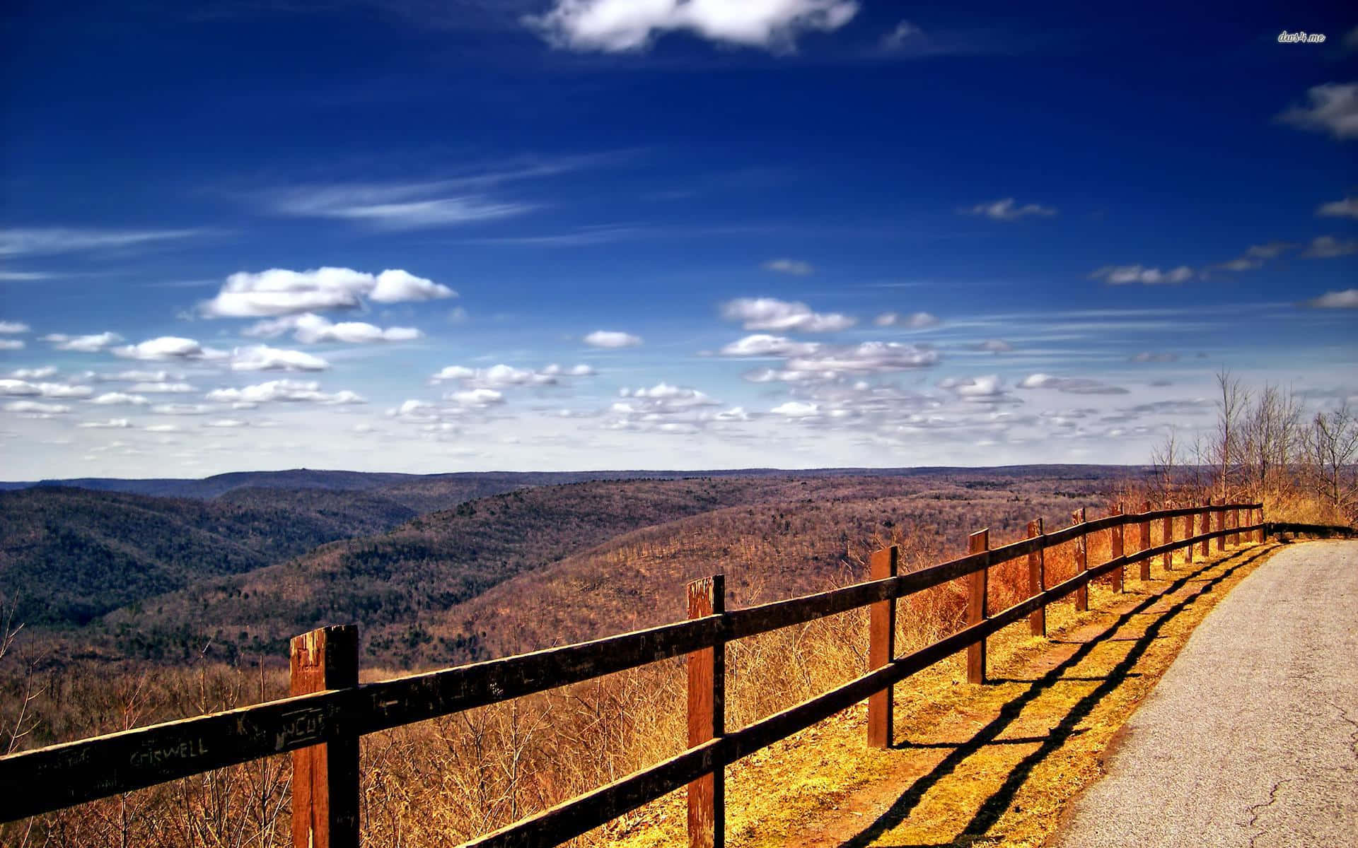 Enjoy A Serene Country Desktop Background